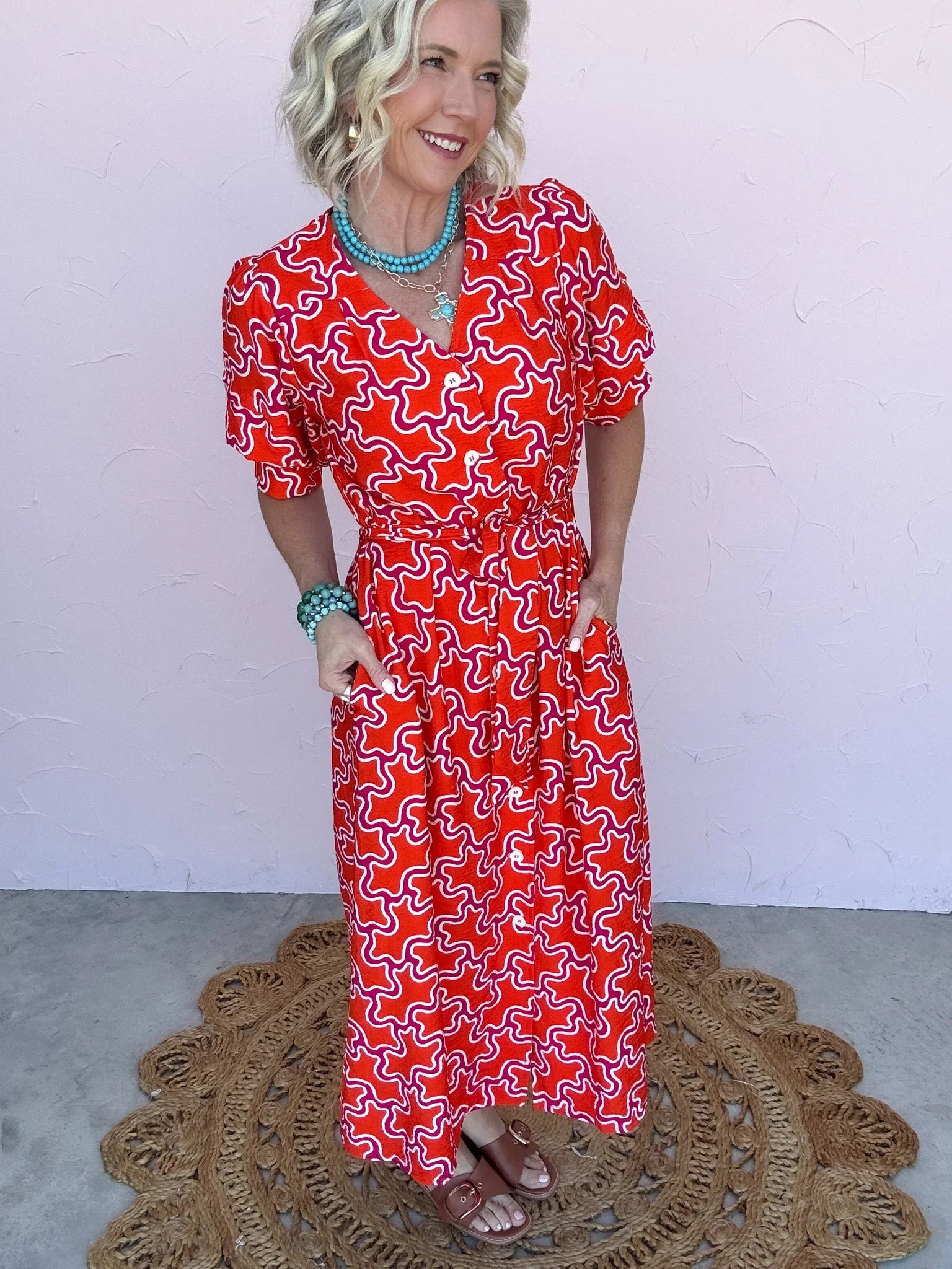 Spice Route Dress - 50% OFF
