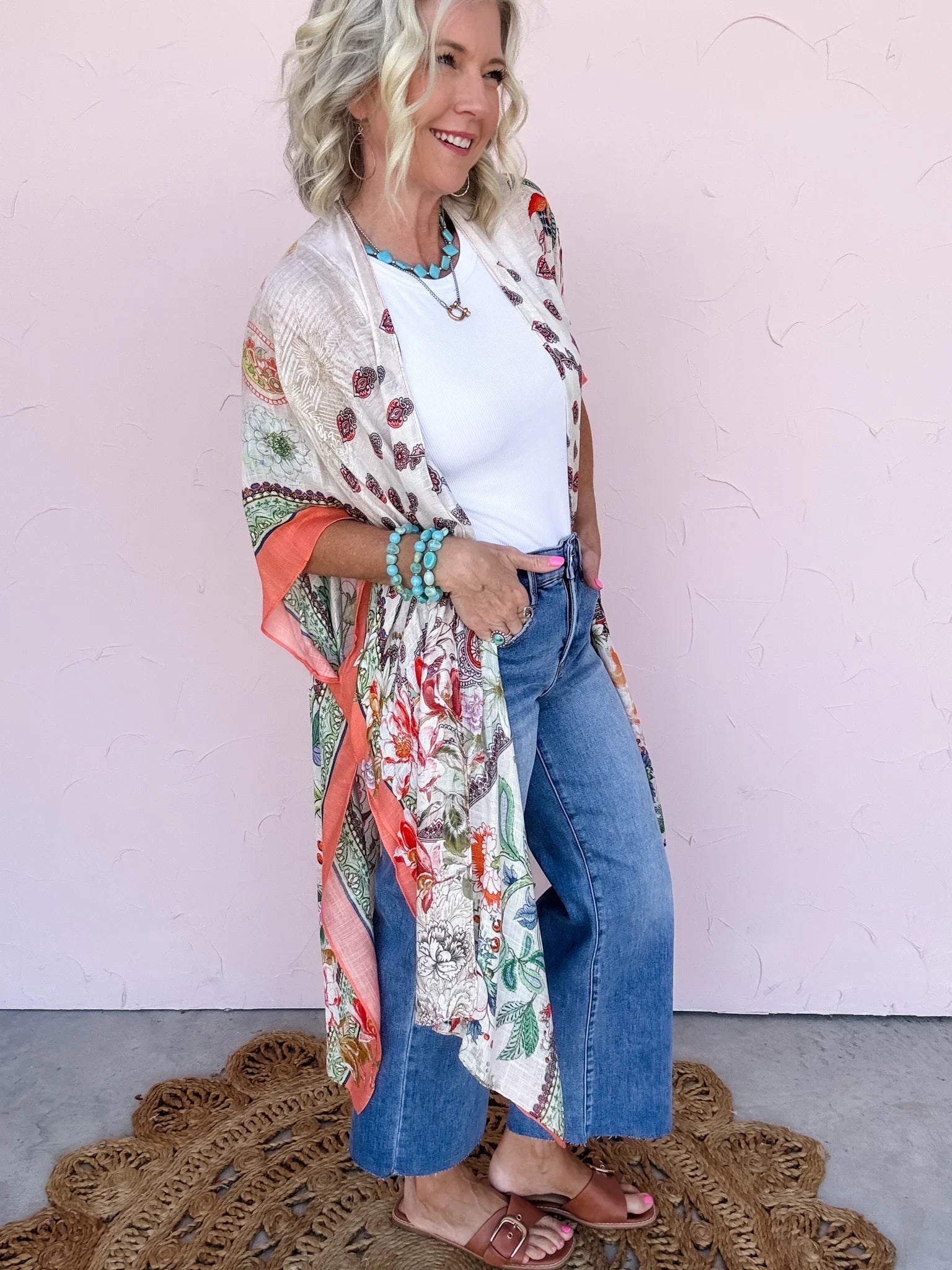Bellflower Kimono