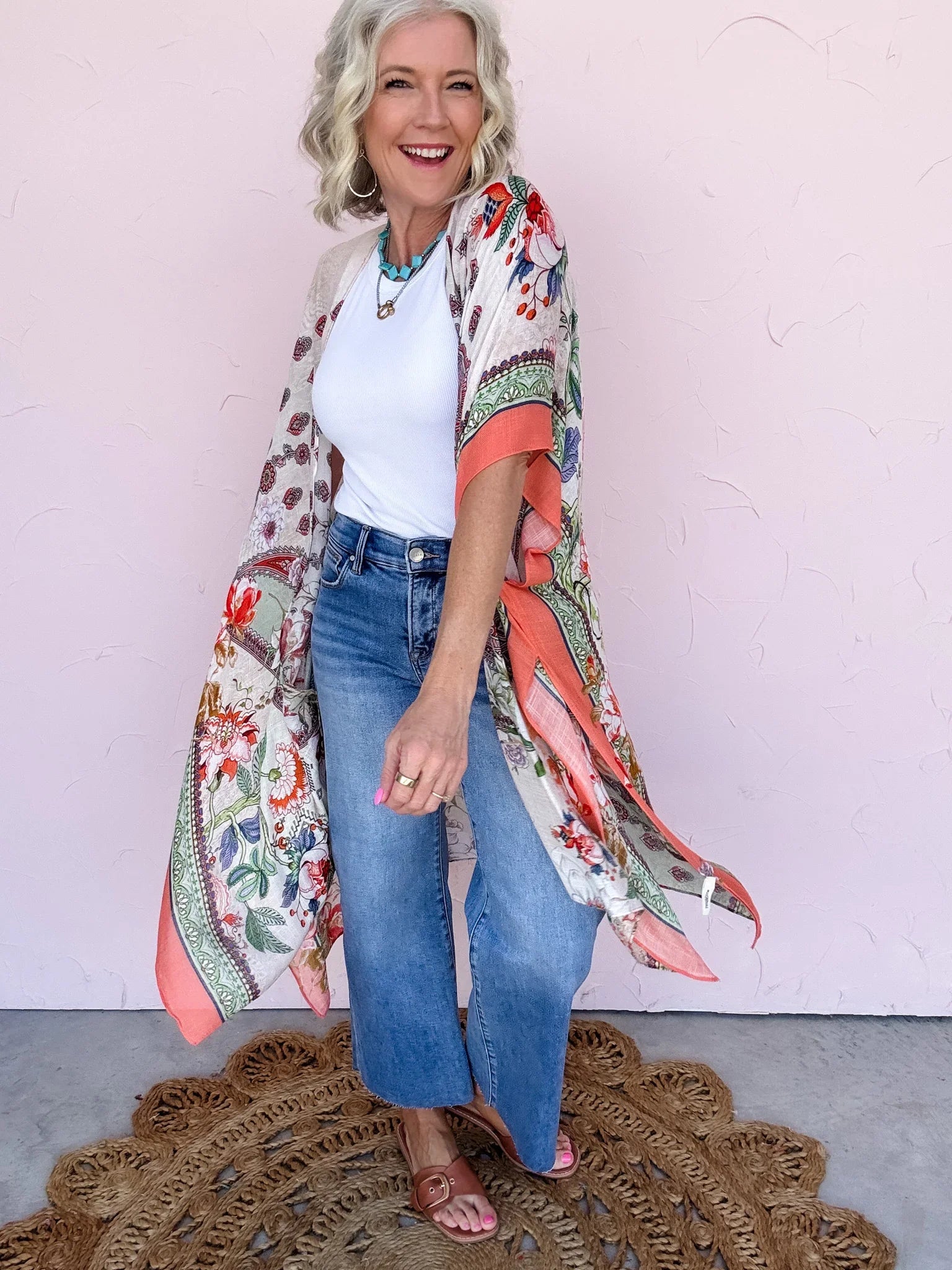Bellflower Kimono