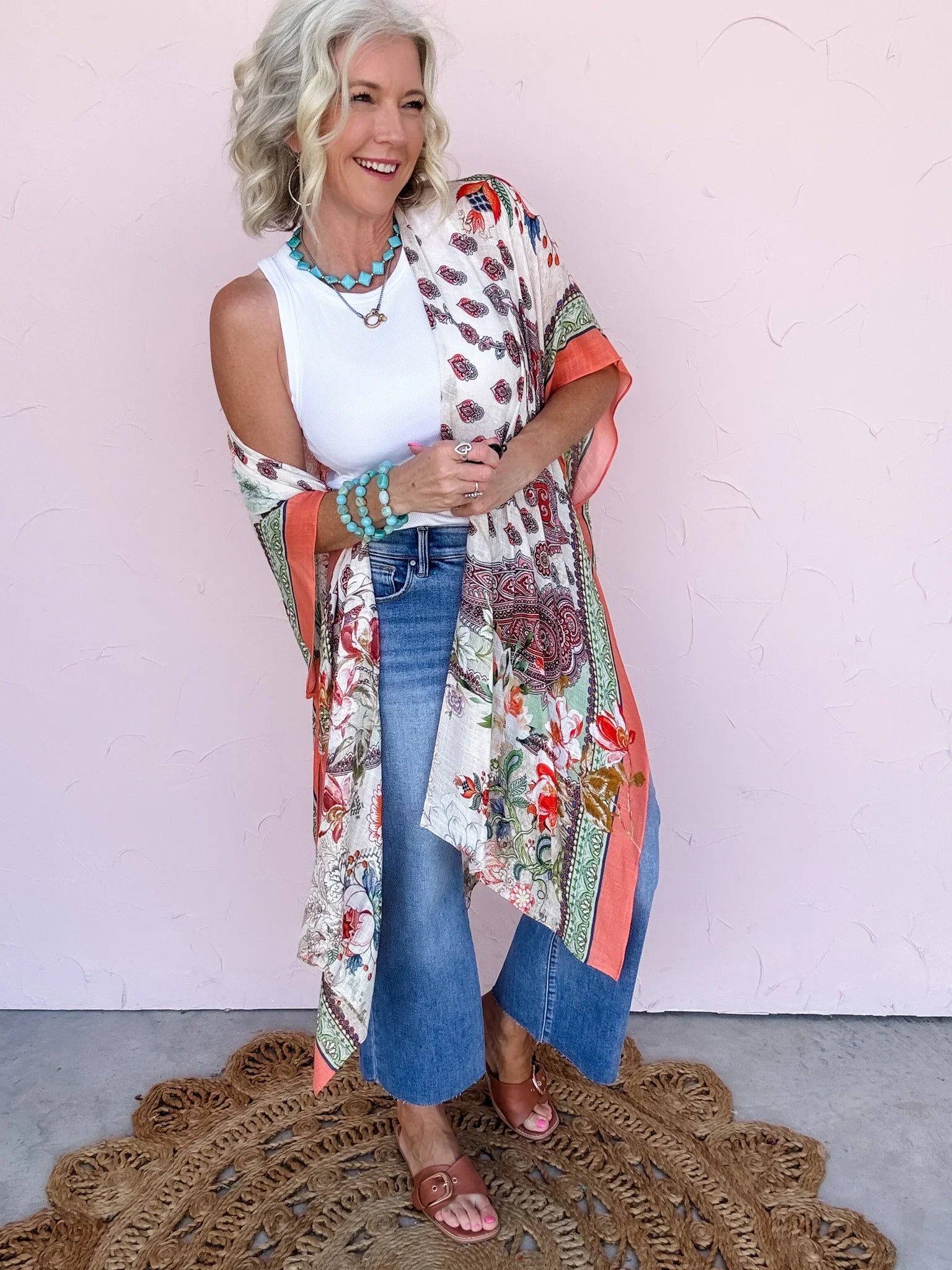 Bellflower Kimono