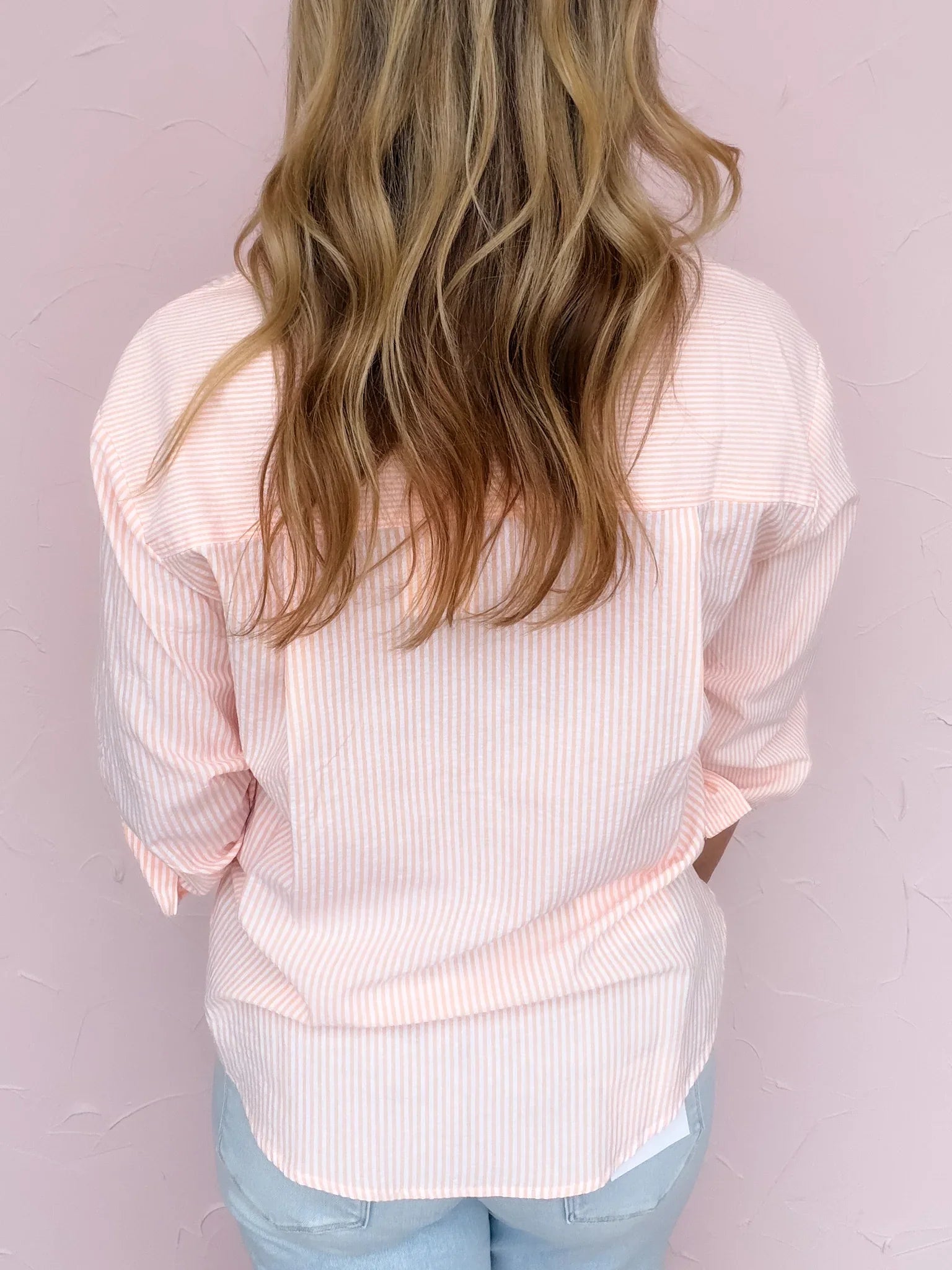Peach Lane Button Down