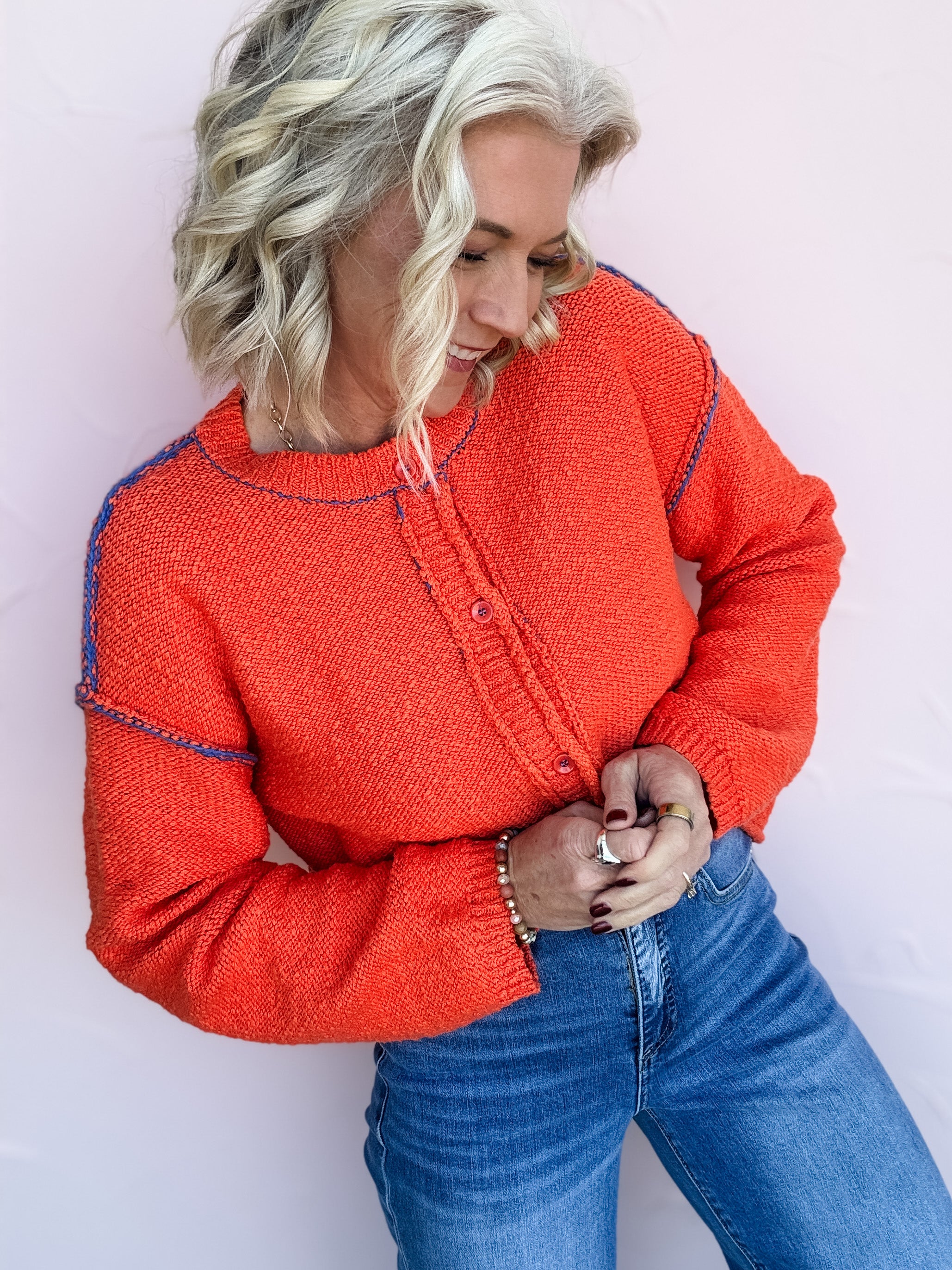 Daybreak Contrast Cardigan