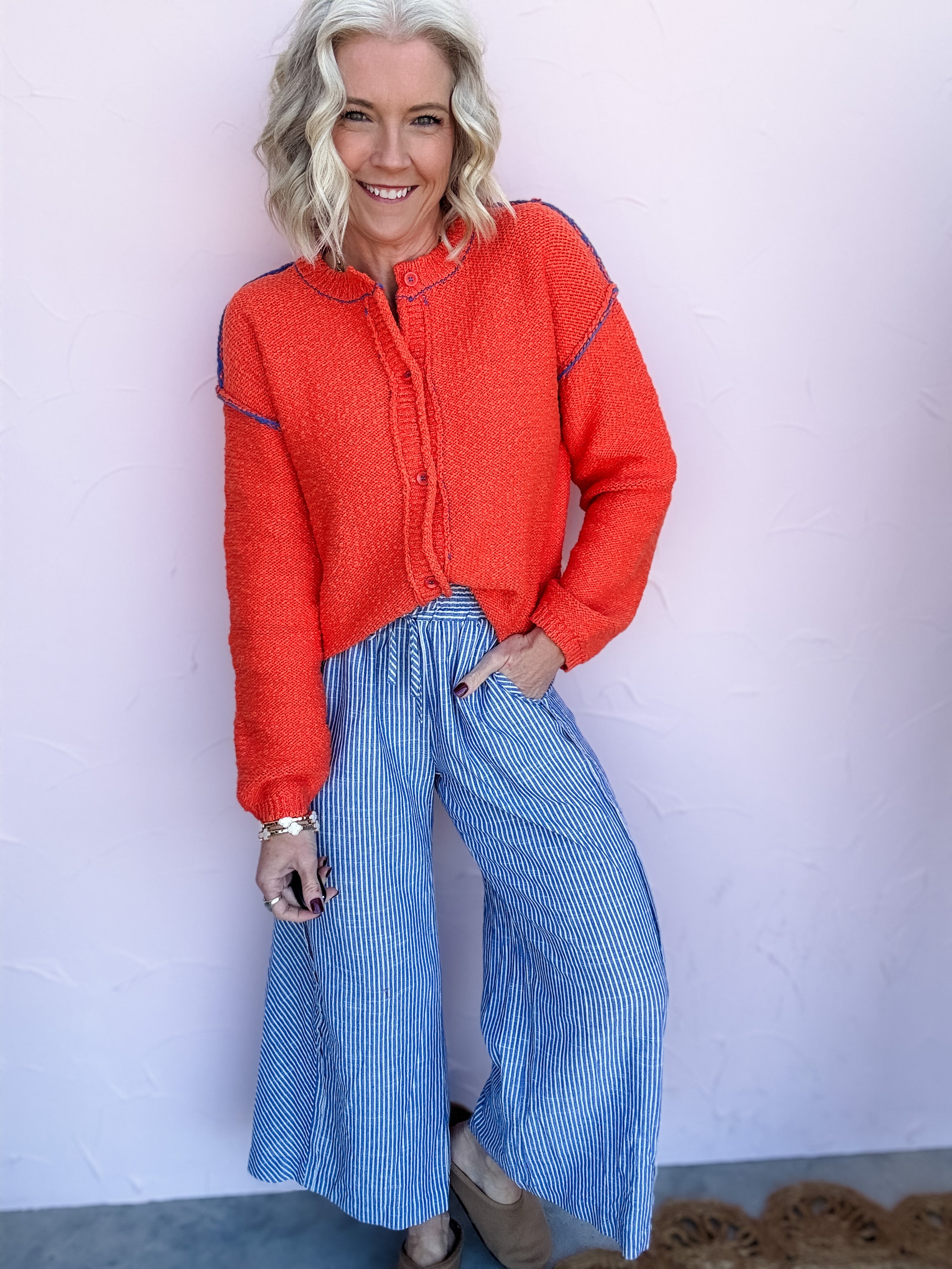 Daybreak Contrast Cardigan