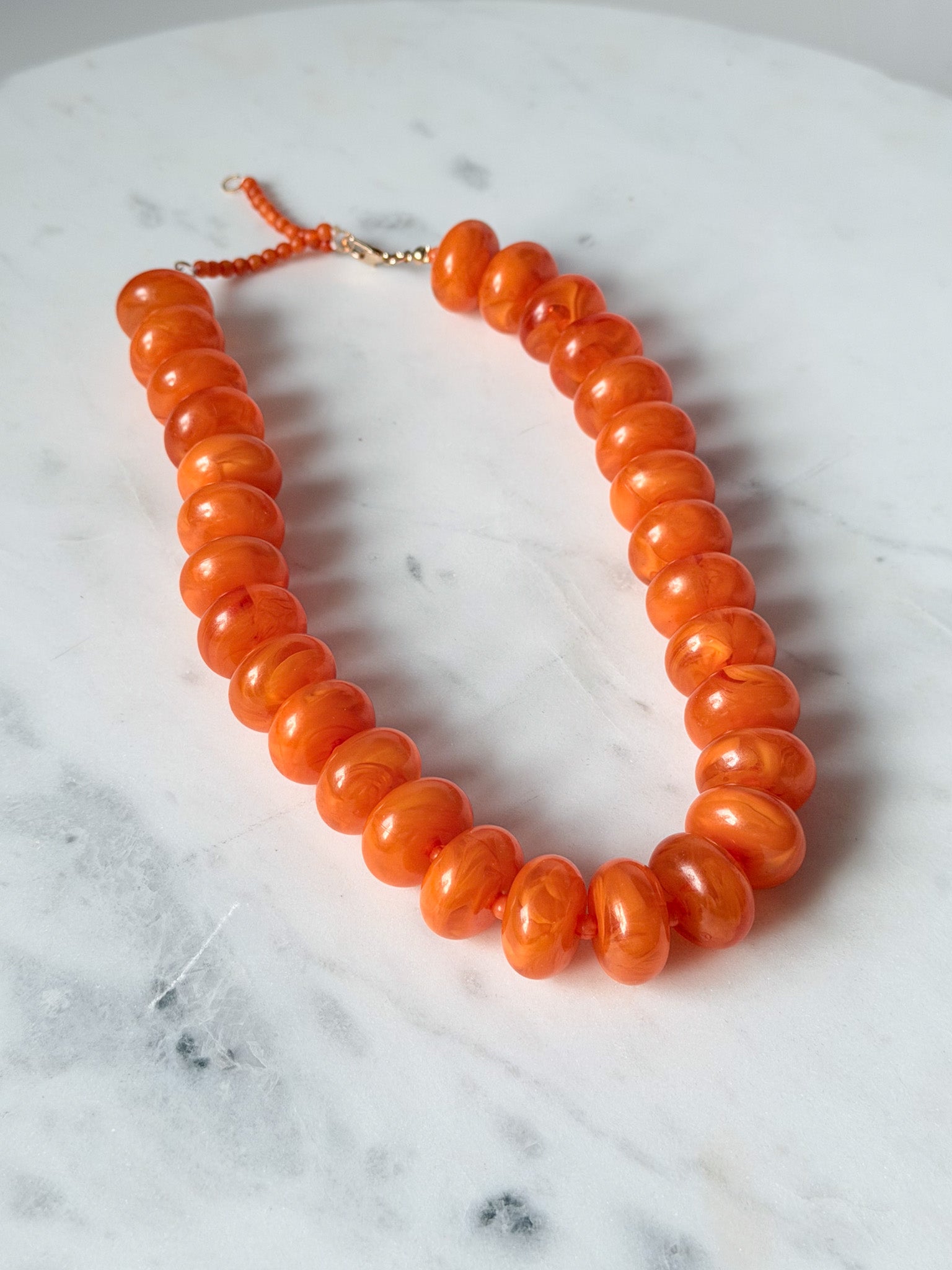 Home Team Necklace | Orange