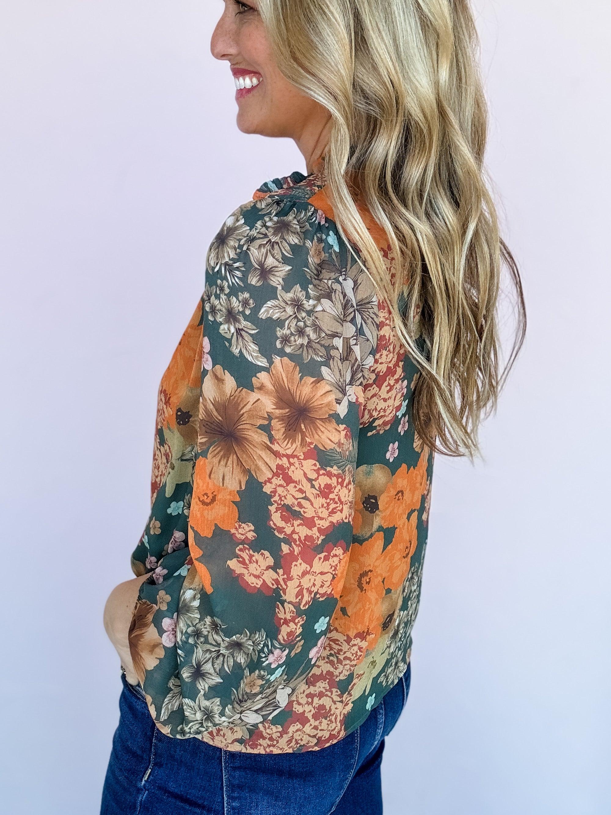 Eden Floral Top