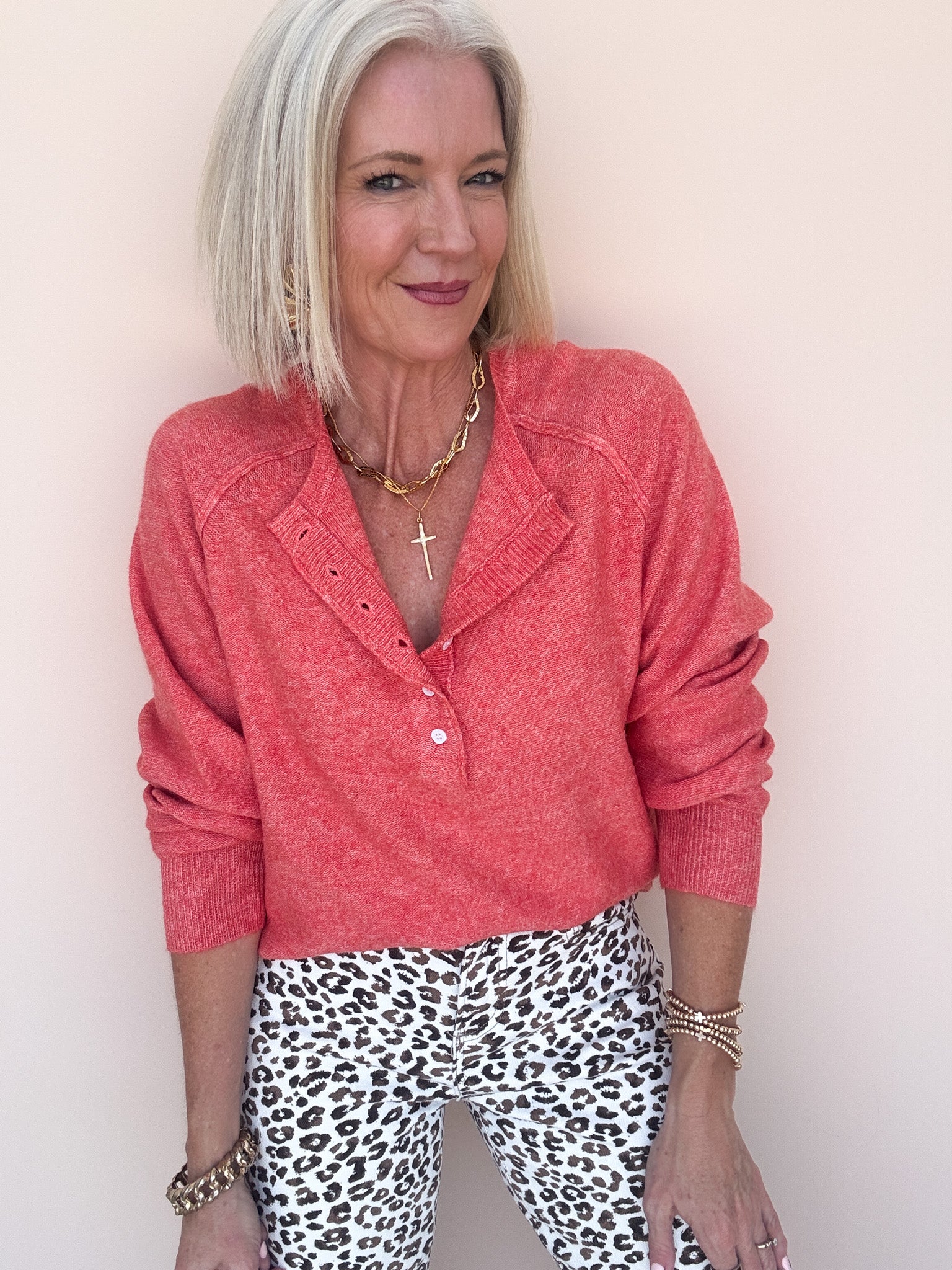 Canyon Lane Henley Sweater