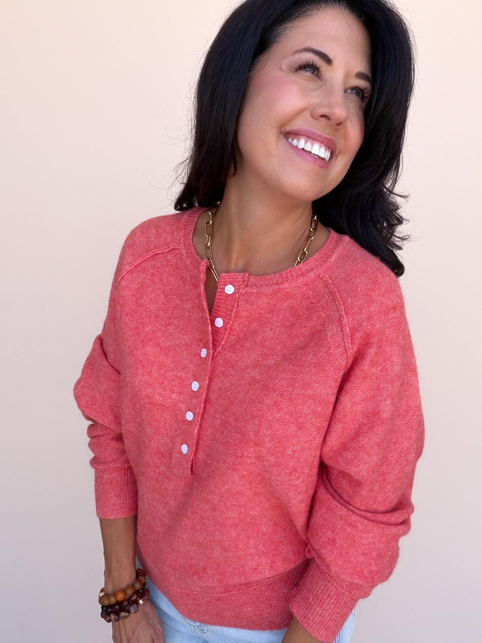 Canyon Lane Henley Sweater