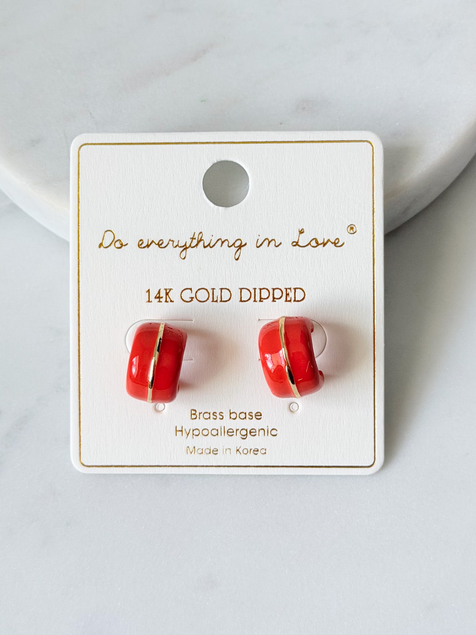 Pop On Over Hoops | Orange