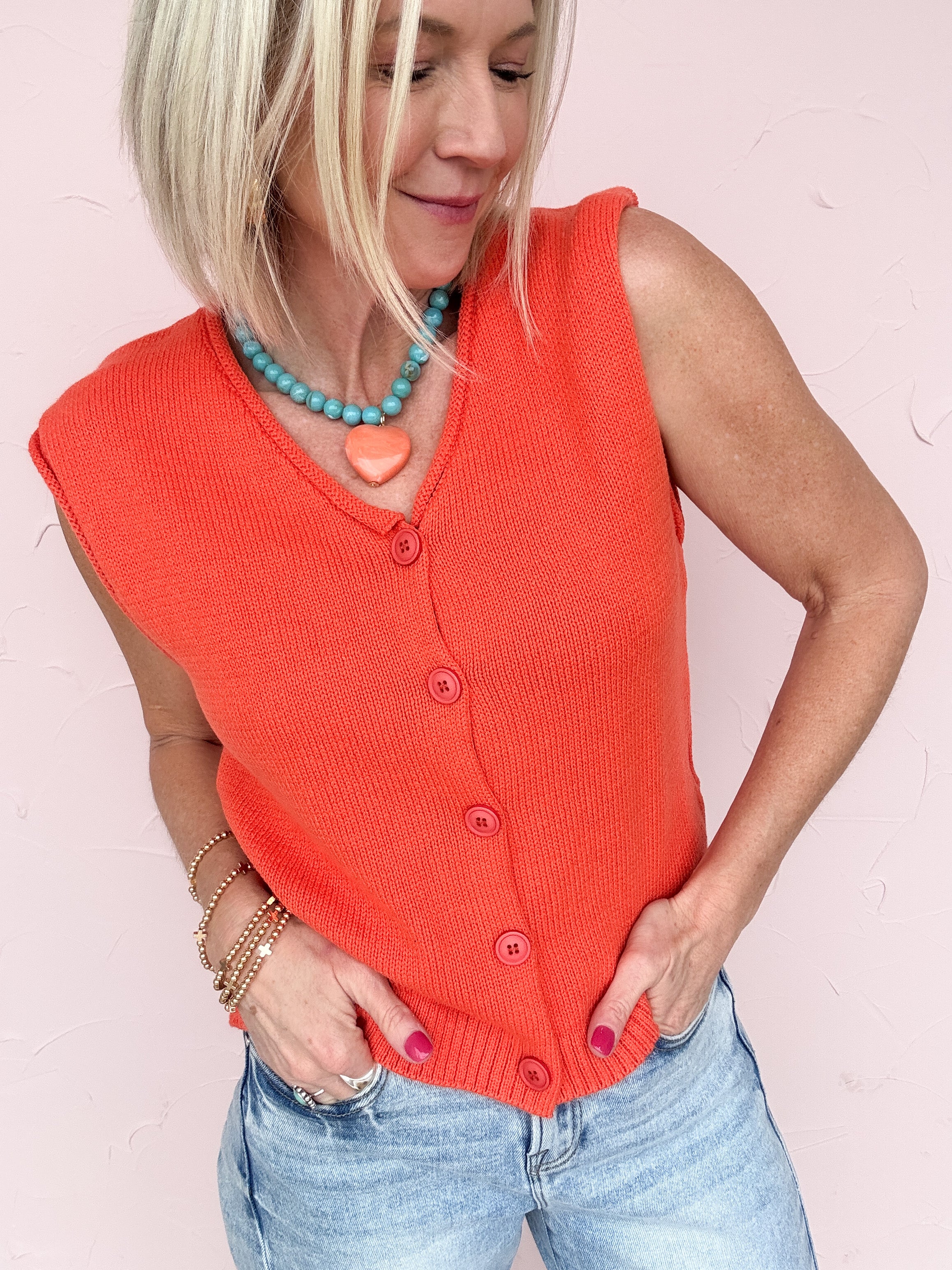 Orange You Bold Vest