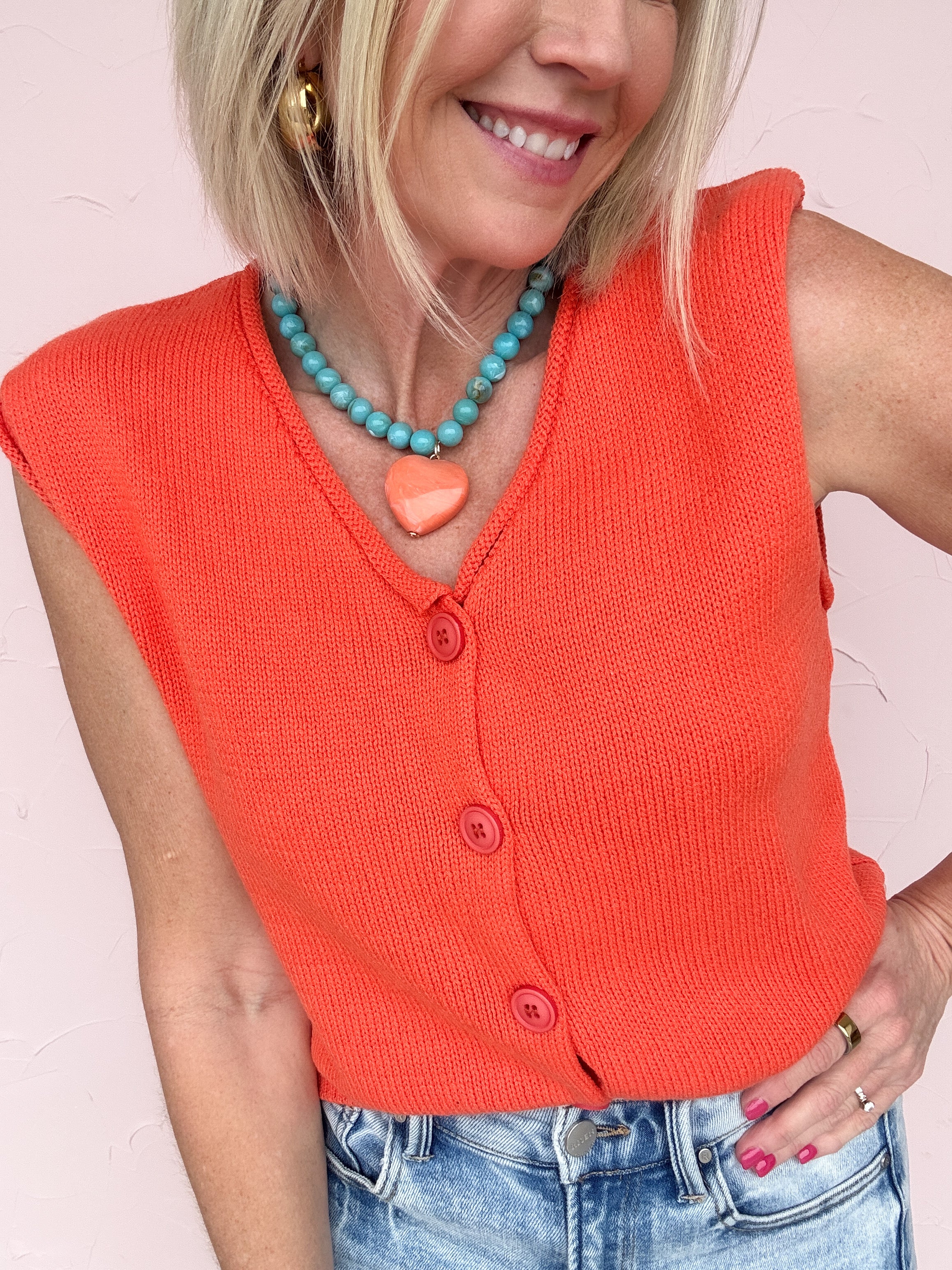 Orange You Bold Vest