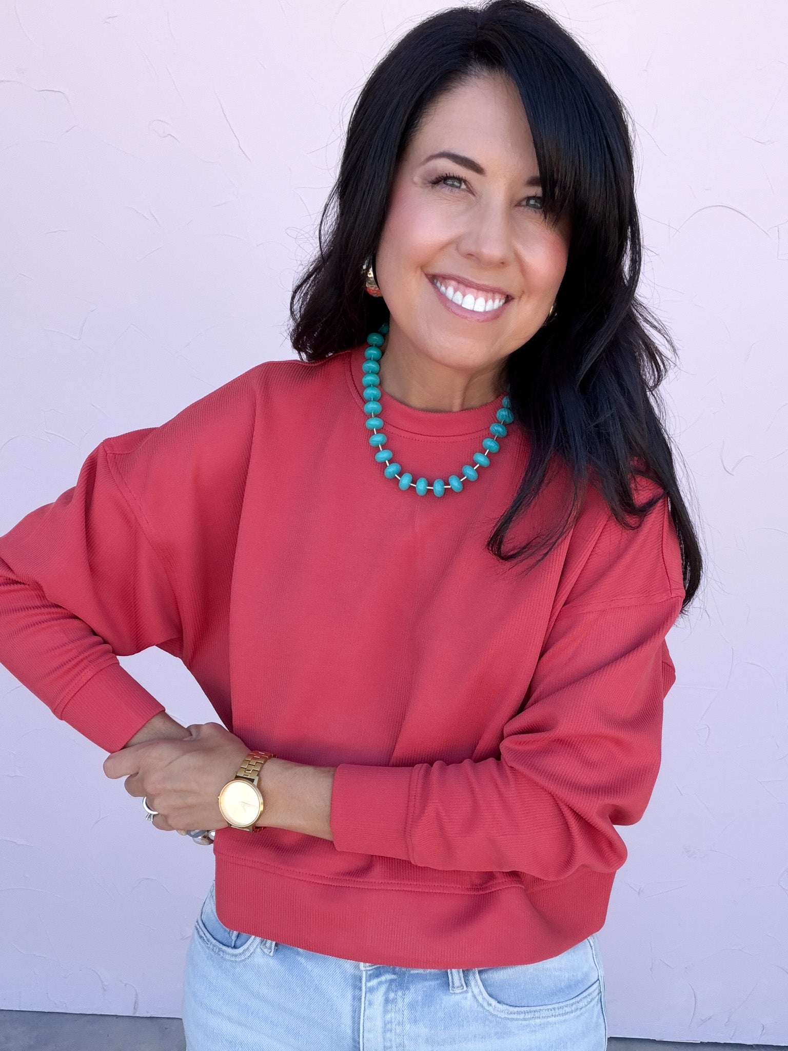 Red Clay Retreat Top