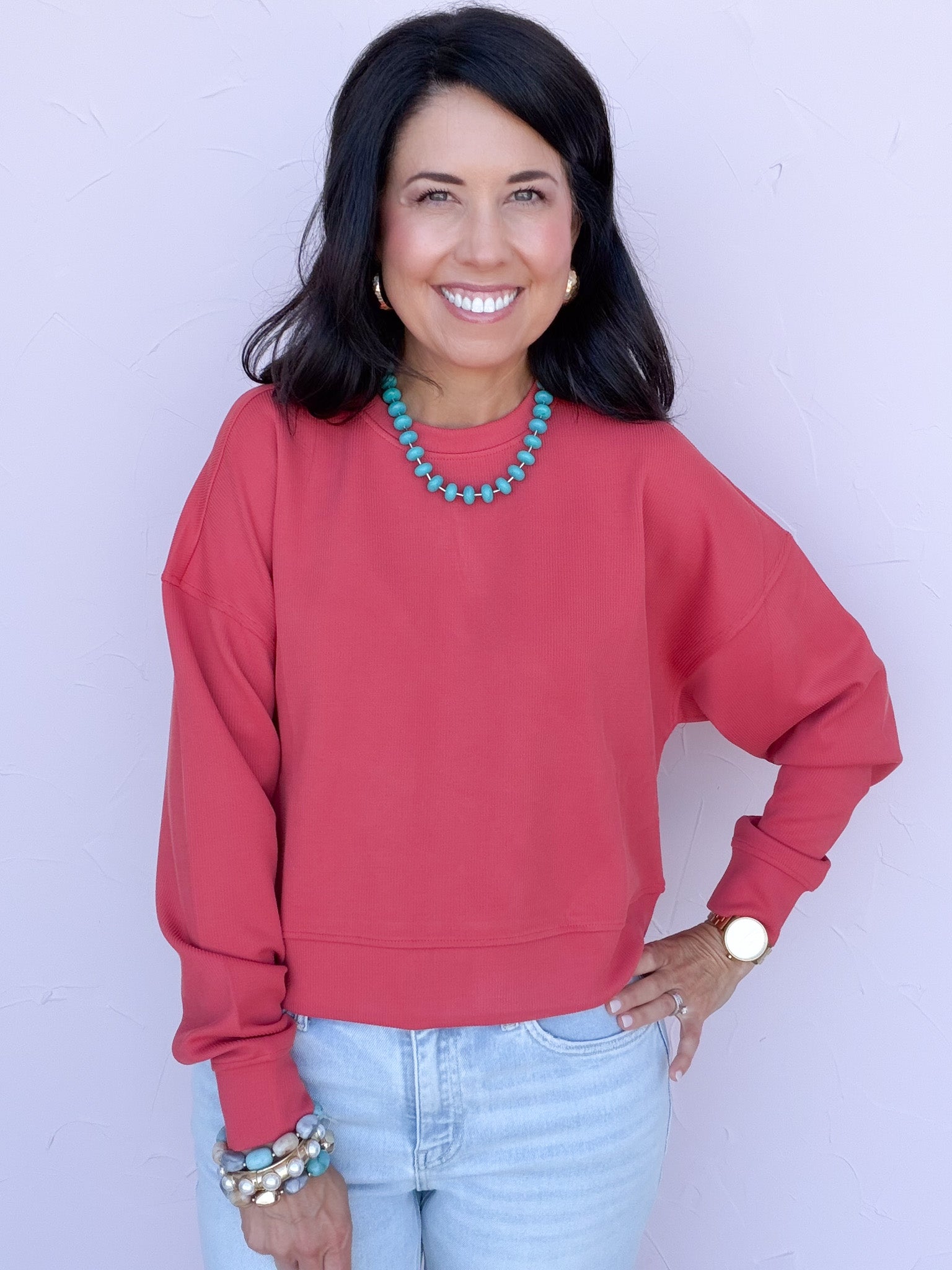 Red Clay Retreat Top