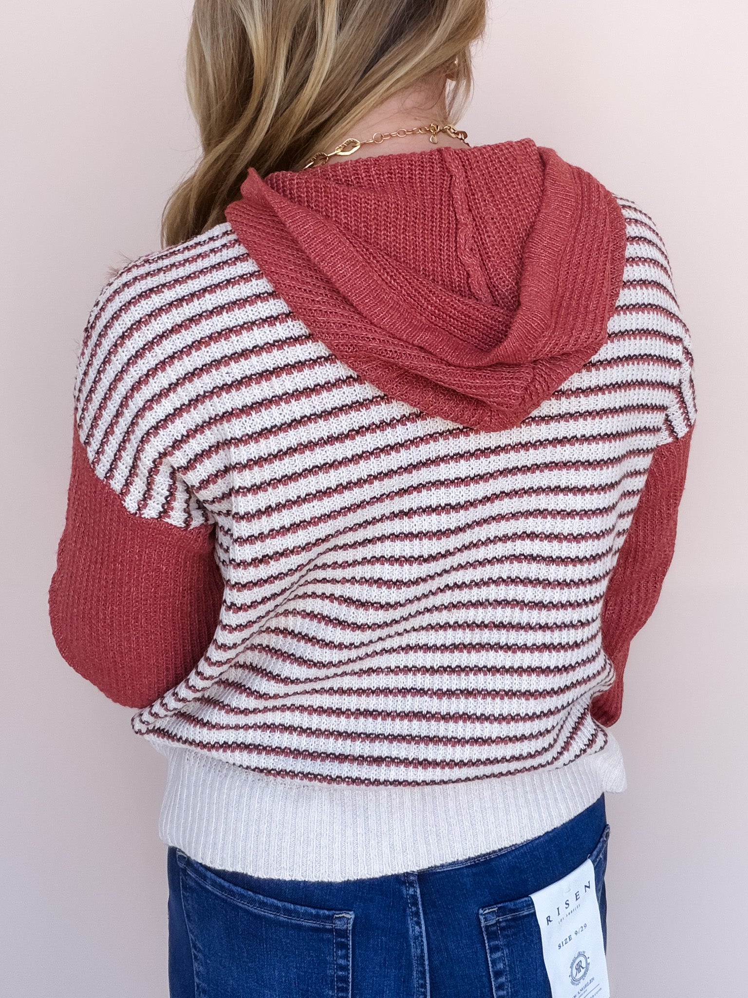 Timberline Stripe Knit Hoodie