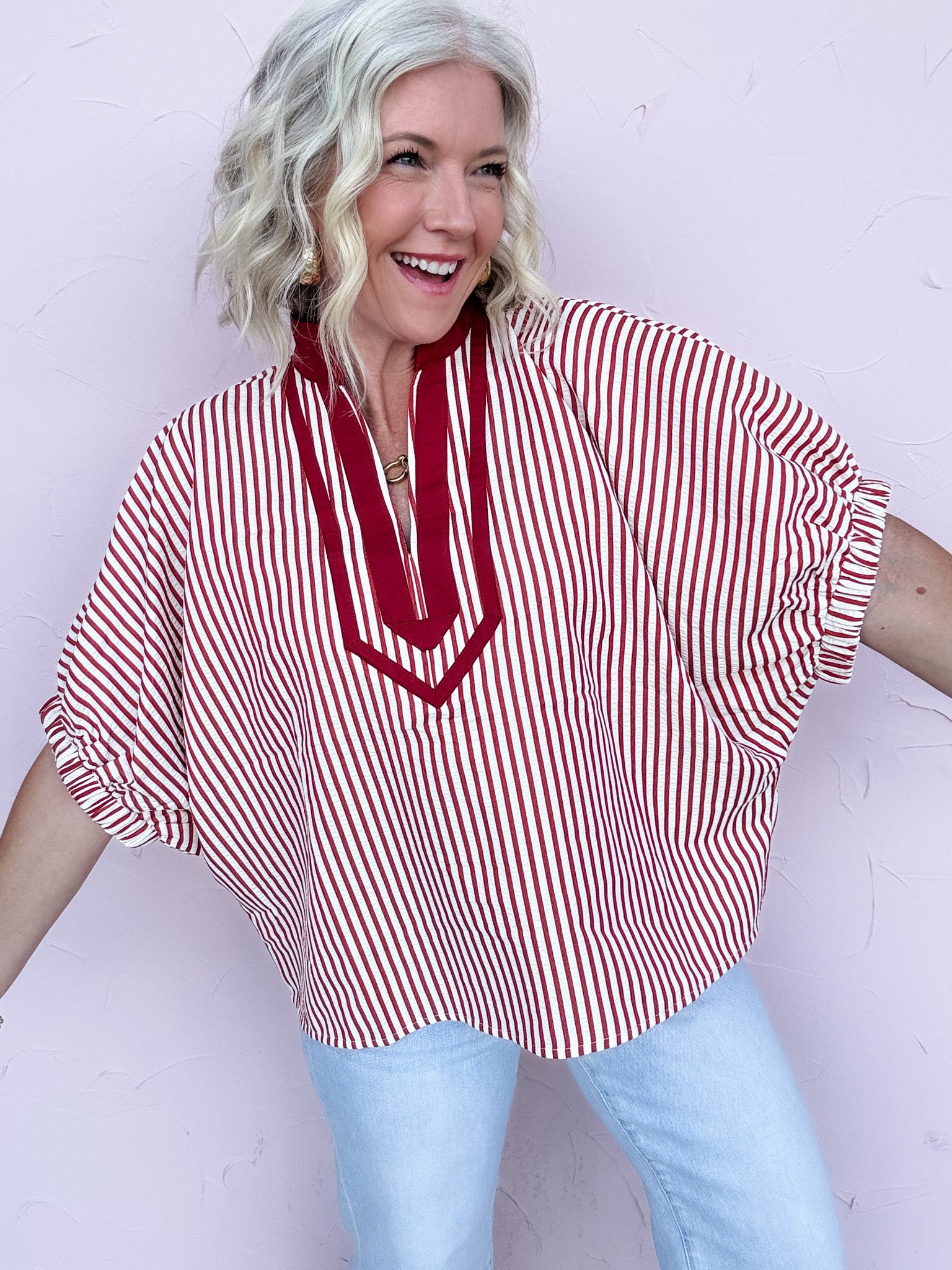 Cardinal Charm Top