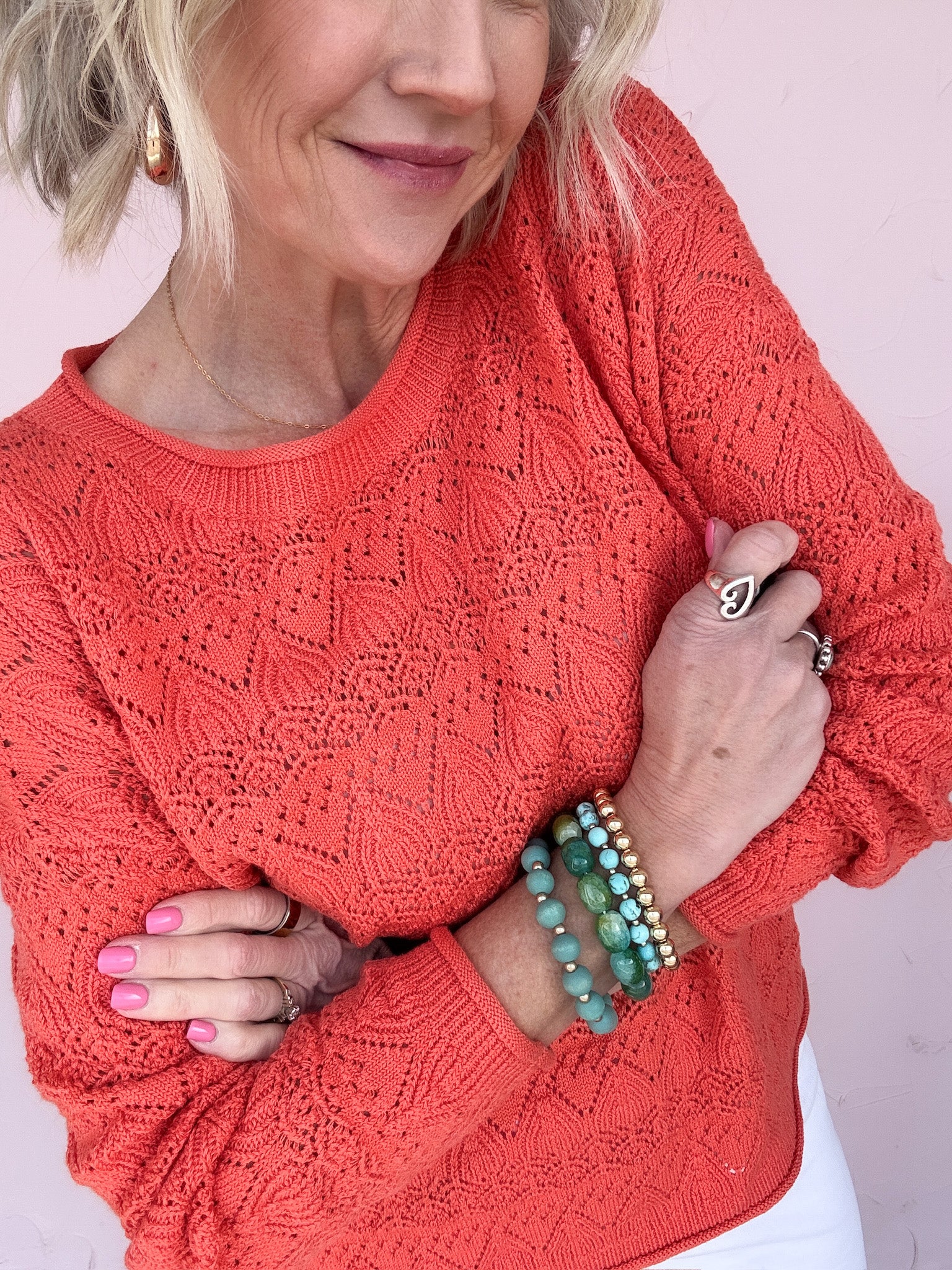 Hello Happy Knit Sweater