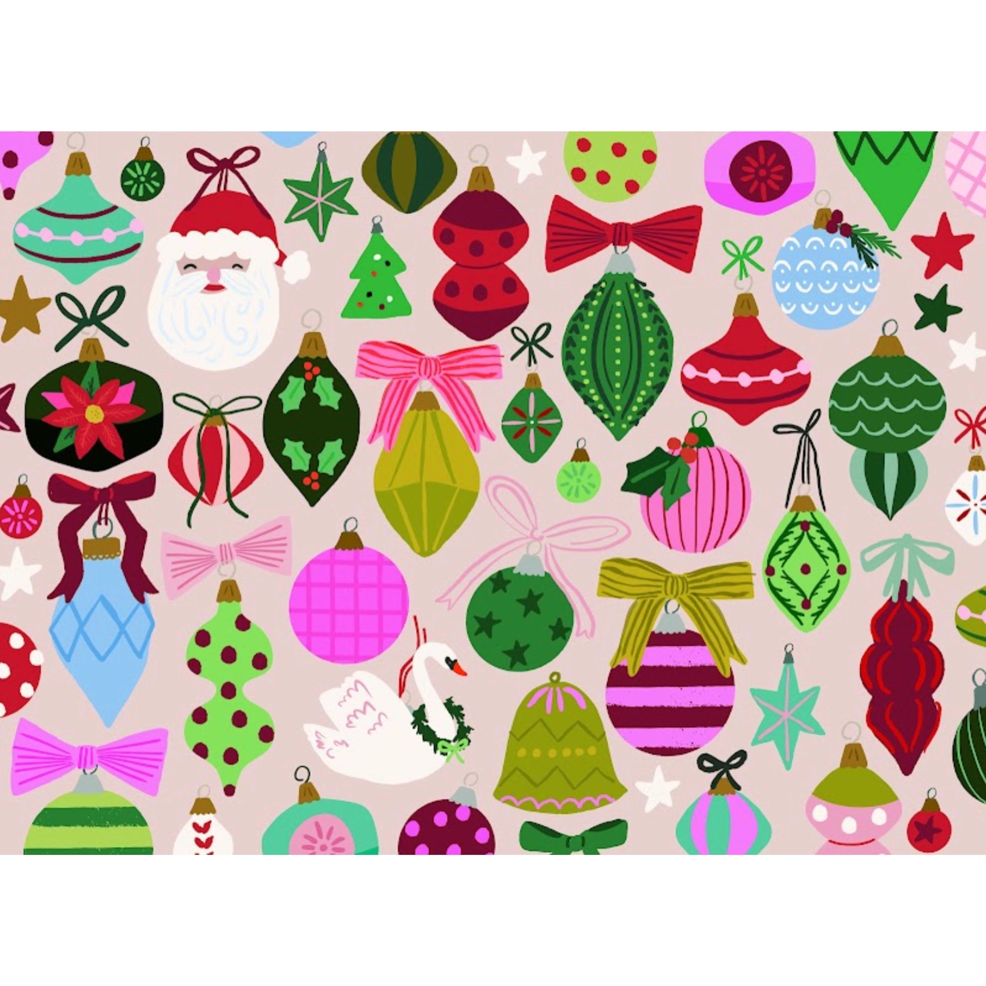 Christmas Ornaments Array | 500 Piece Puzzle