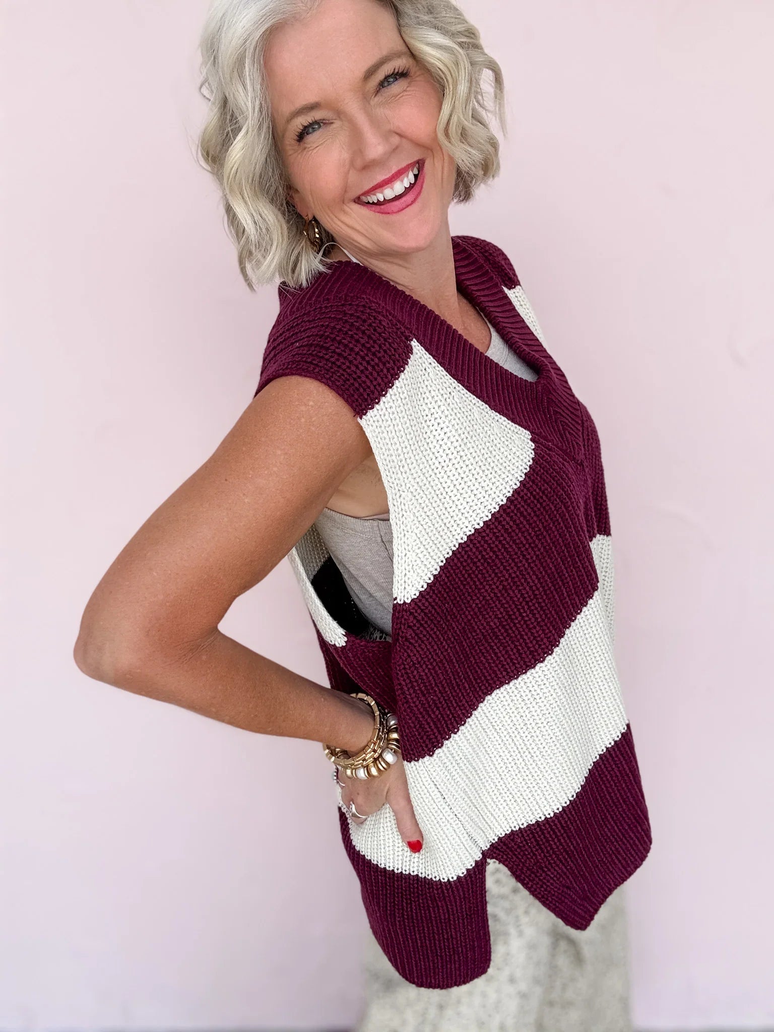 Autumn Crush Vest- FINAL SALE