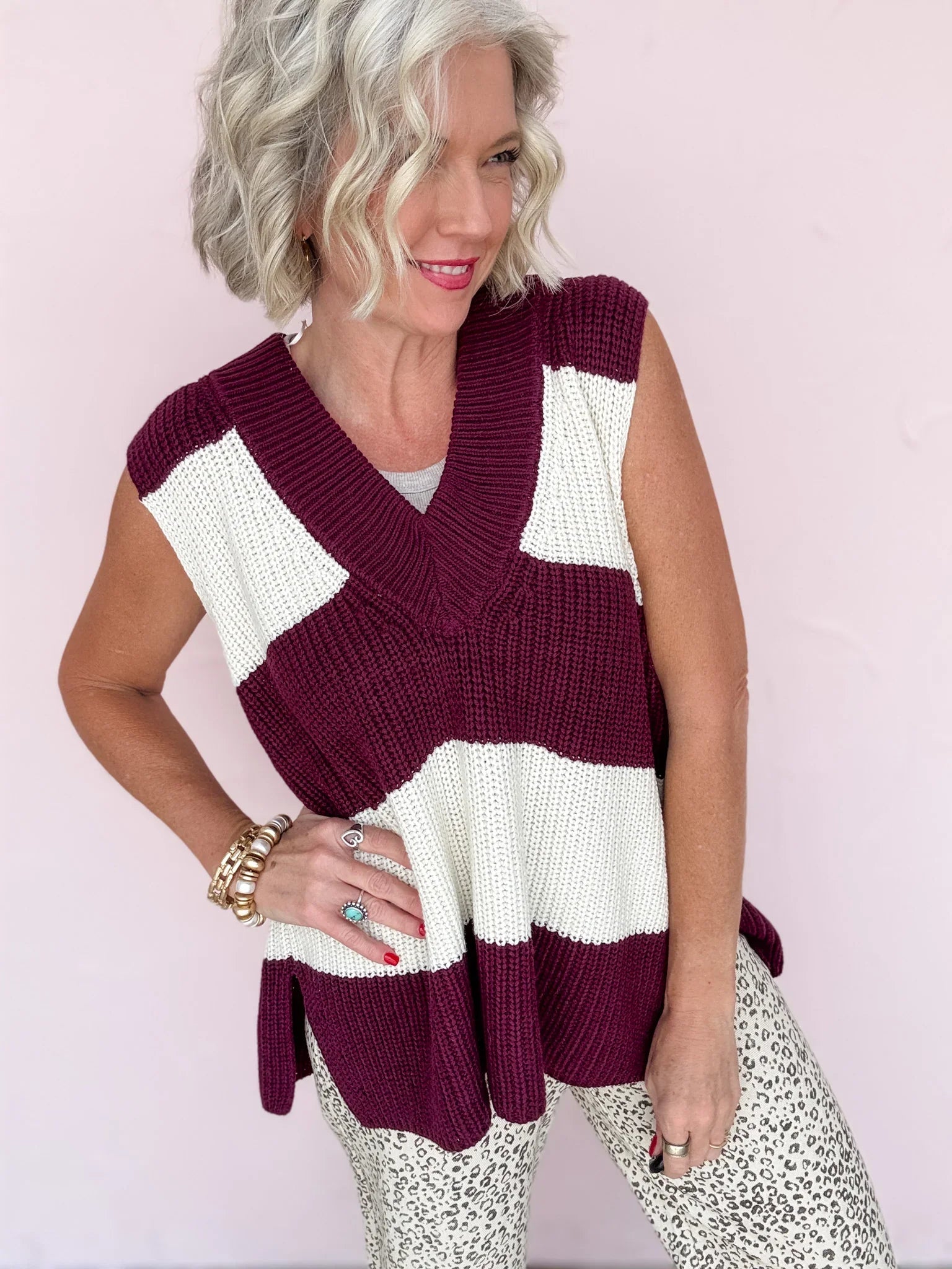 Autumn Crush Vest- FINAL SALE