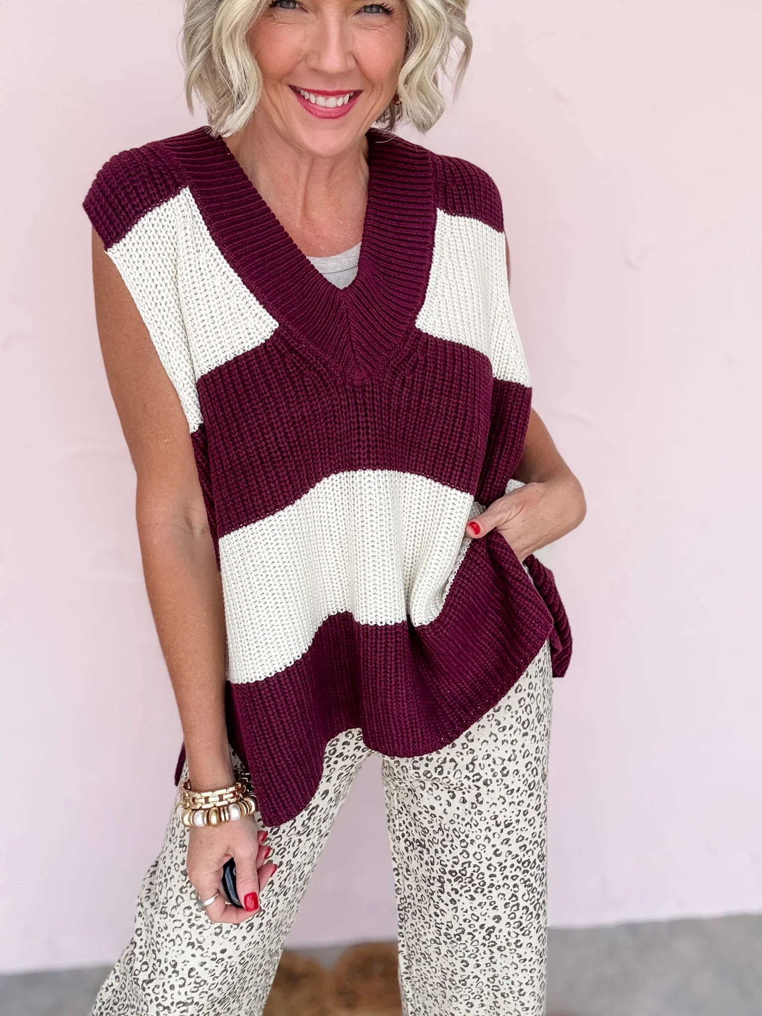 Autumn Crush Vest- FINAL SALE