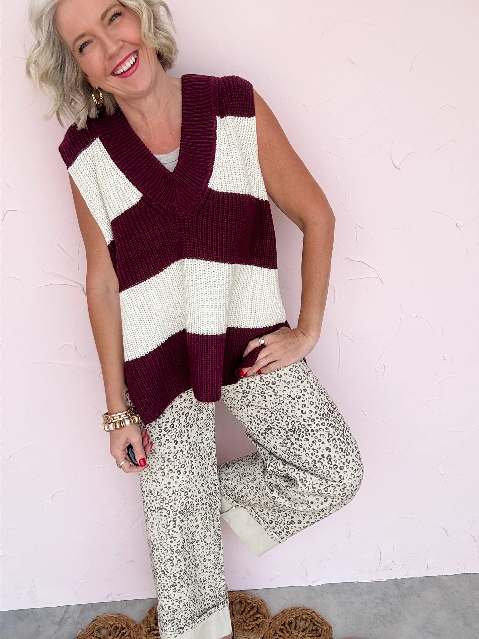 Autumn Crush Vest- FINAL SALE