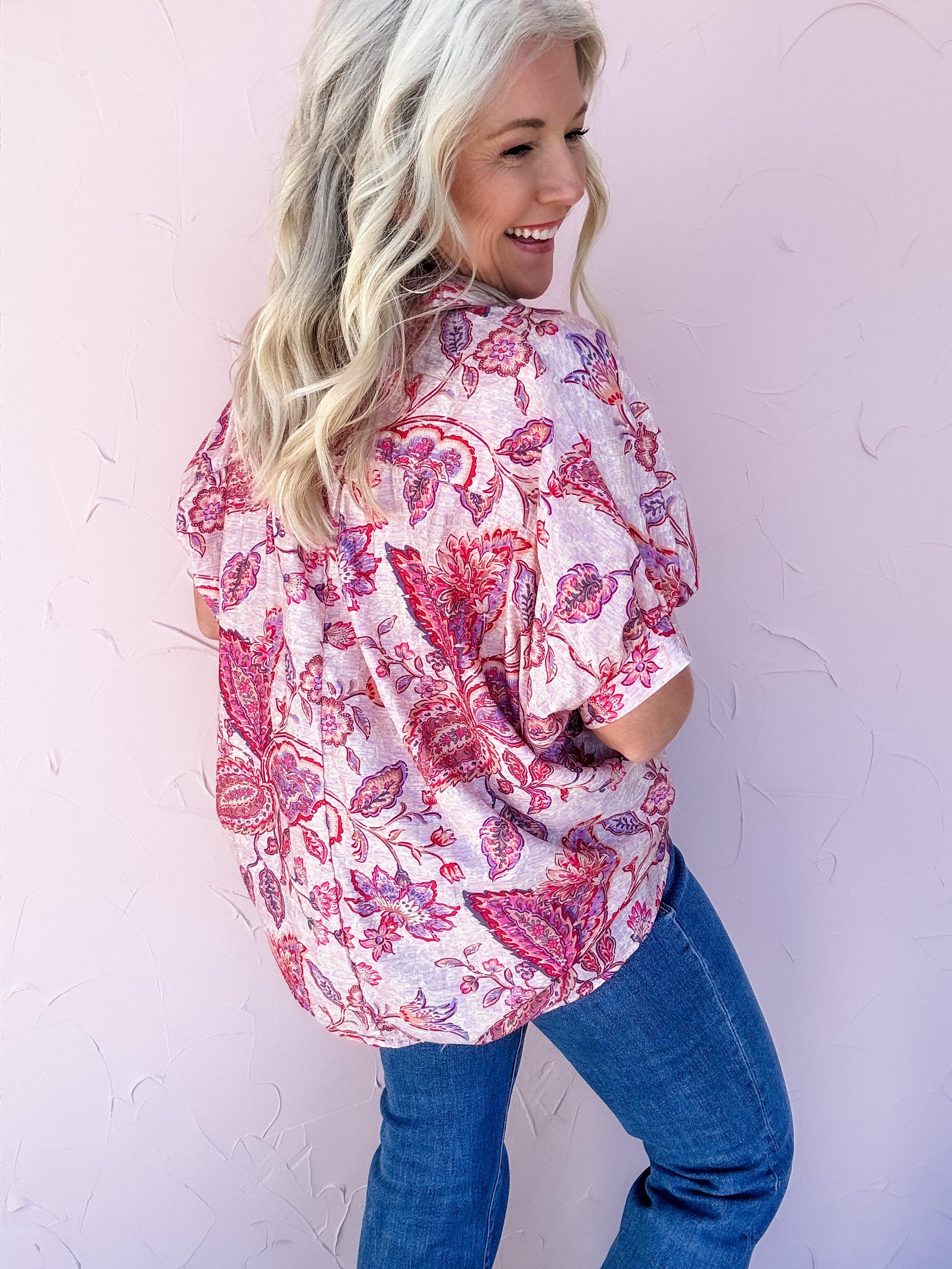 Paisley Blossom Top