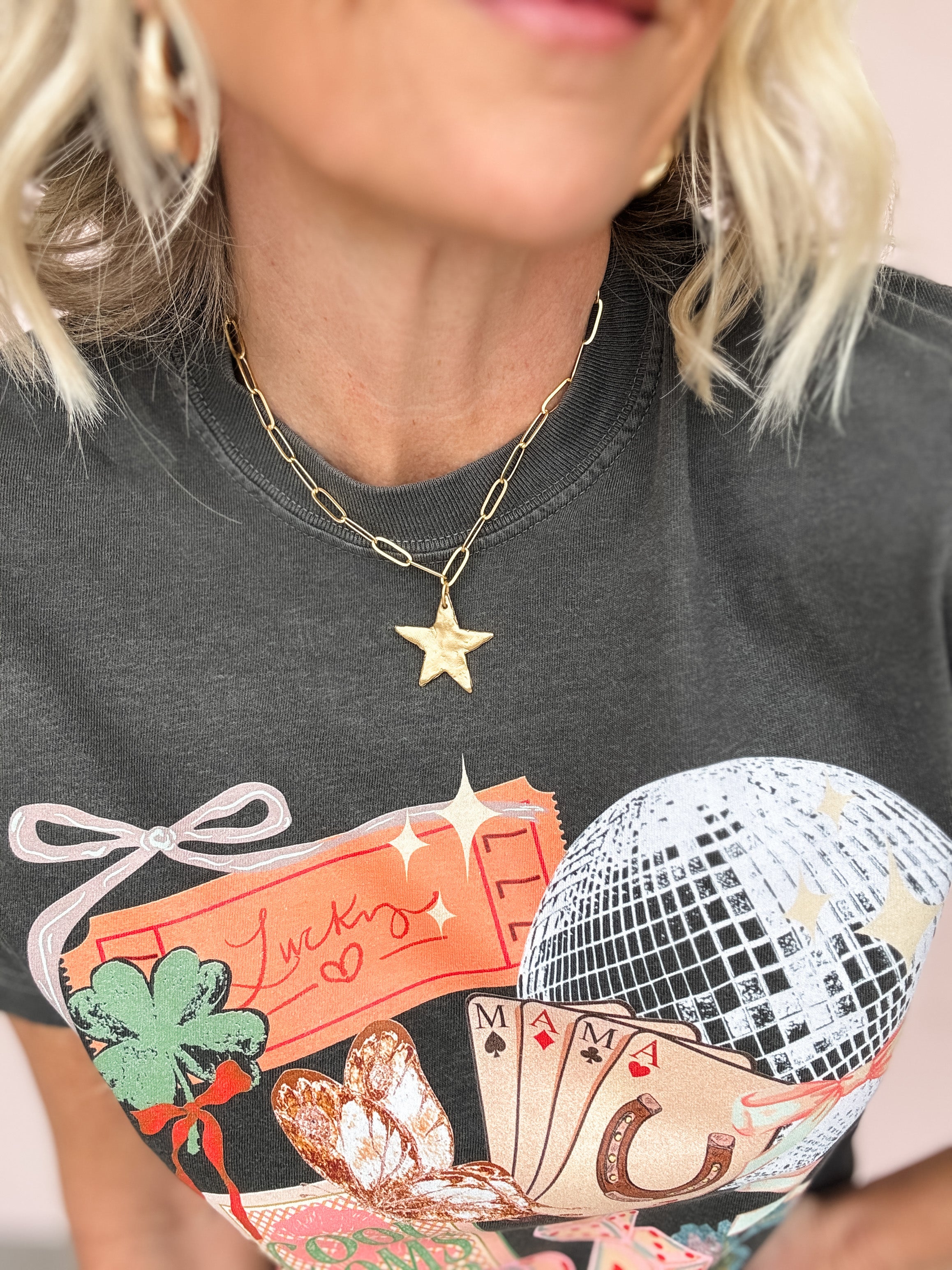 Star Paperclip Necklace | Susan Shaw