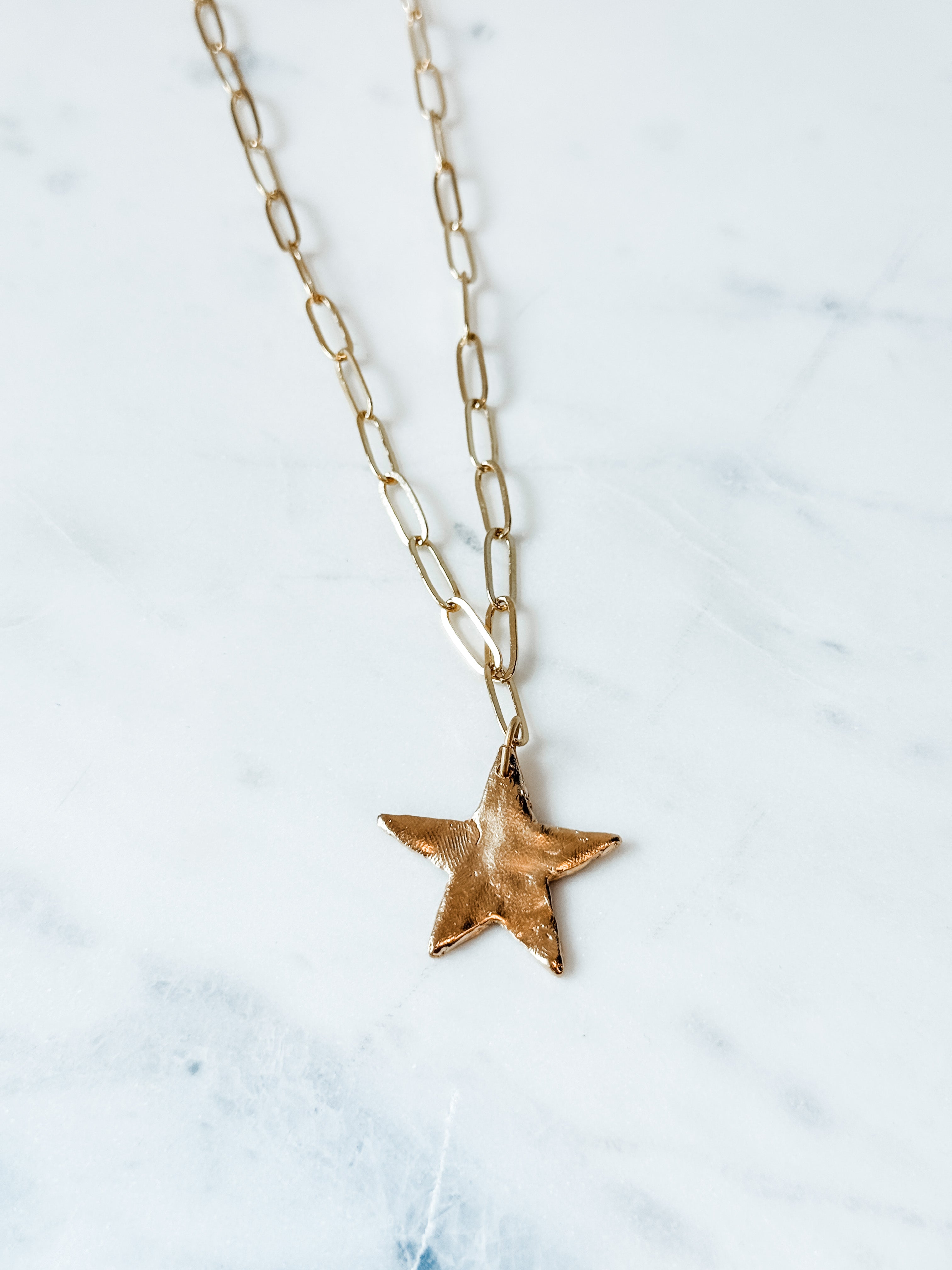 Star Paperclip Necklace | Susan Shaw