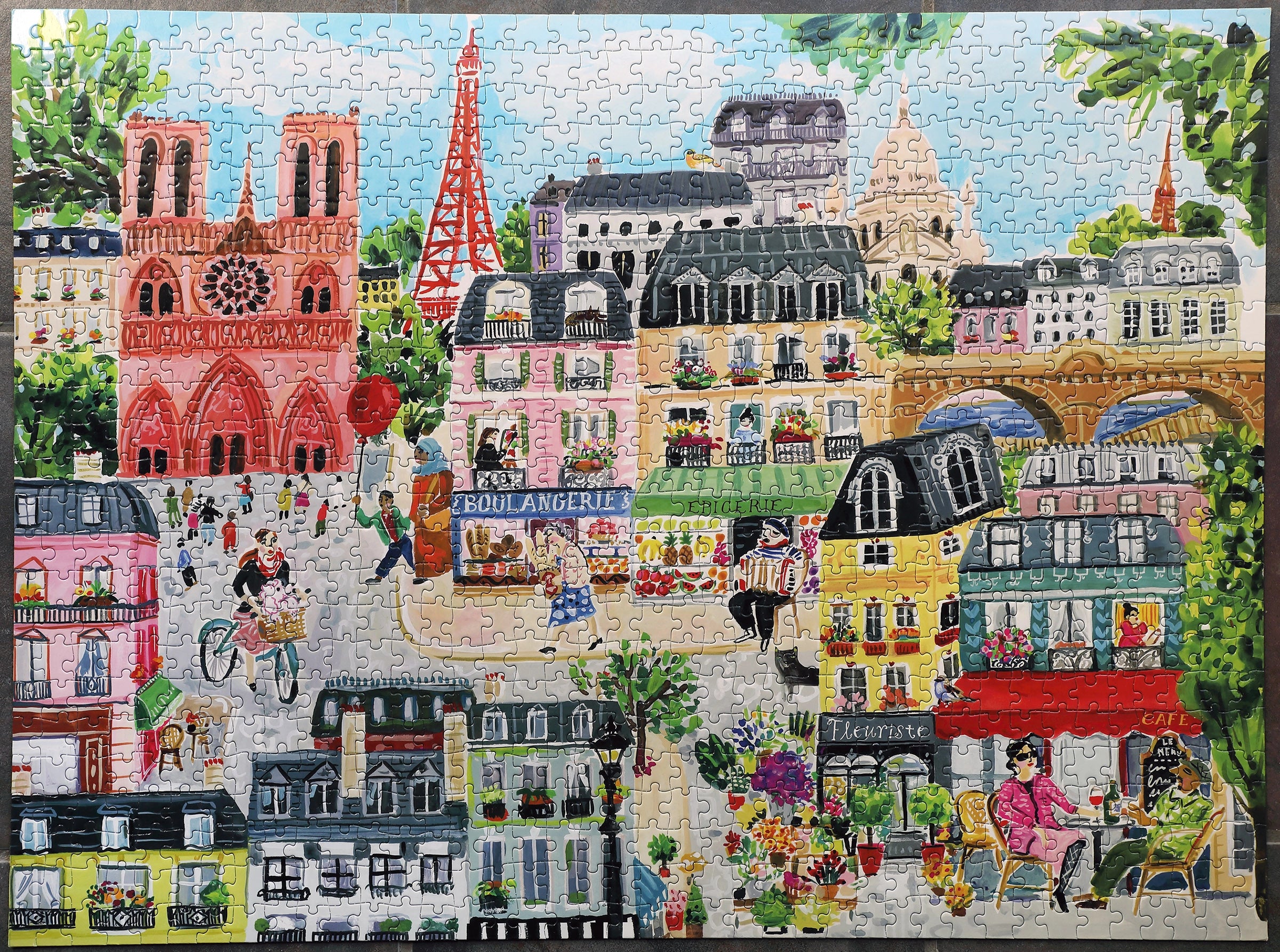 Paris in A Day | 1000 Piece Puzzle