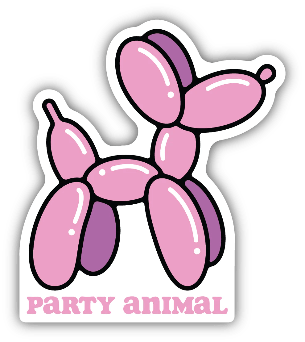 Party Animal Sticker