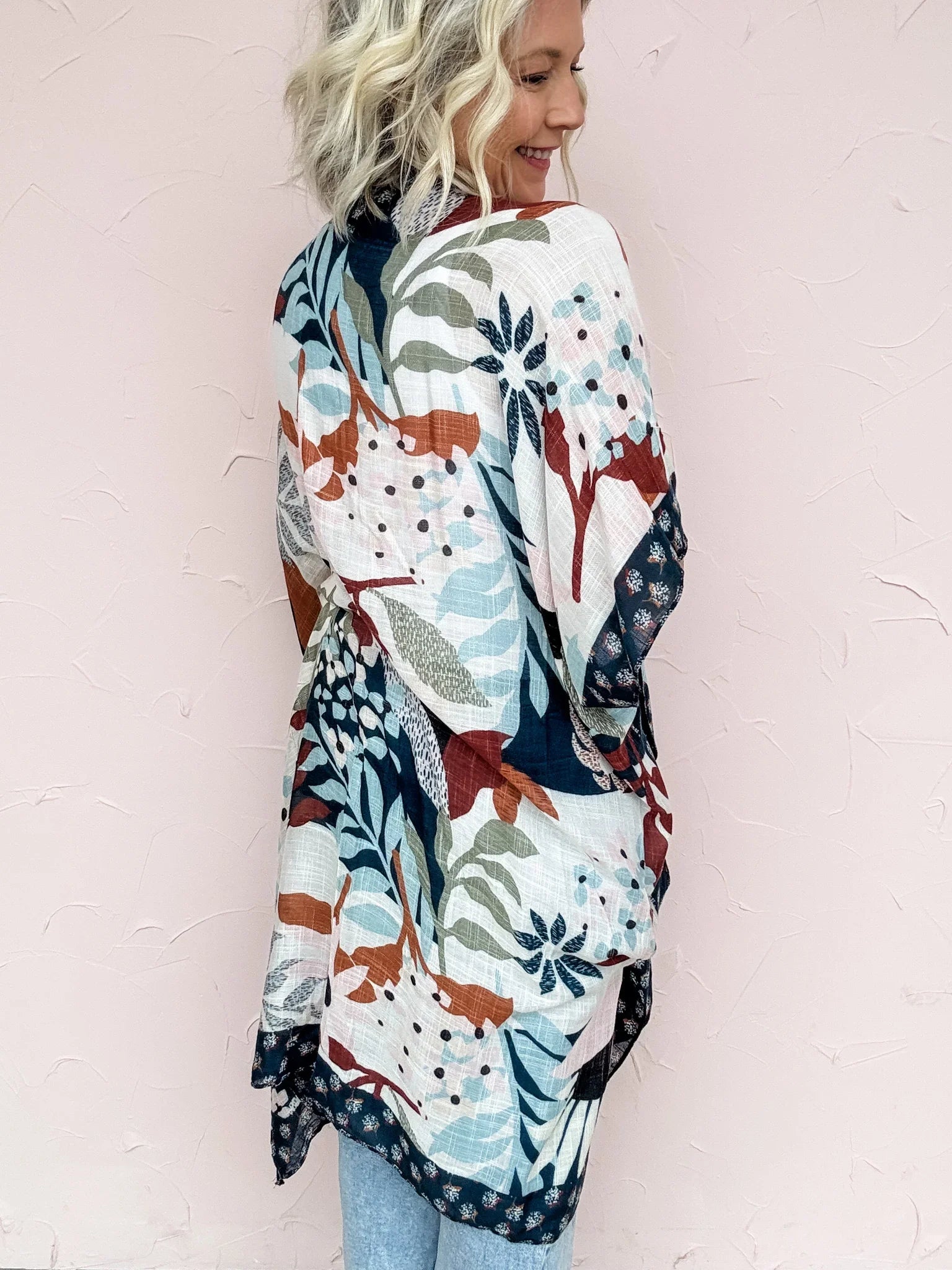 Canyon Bloom Kimono