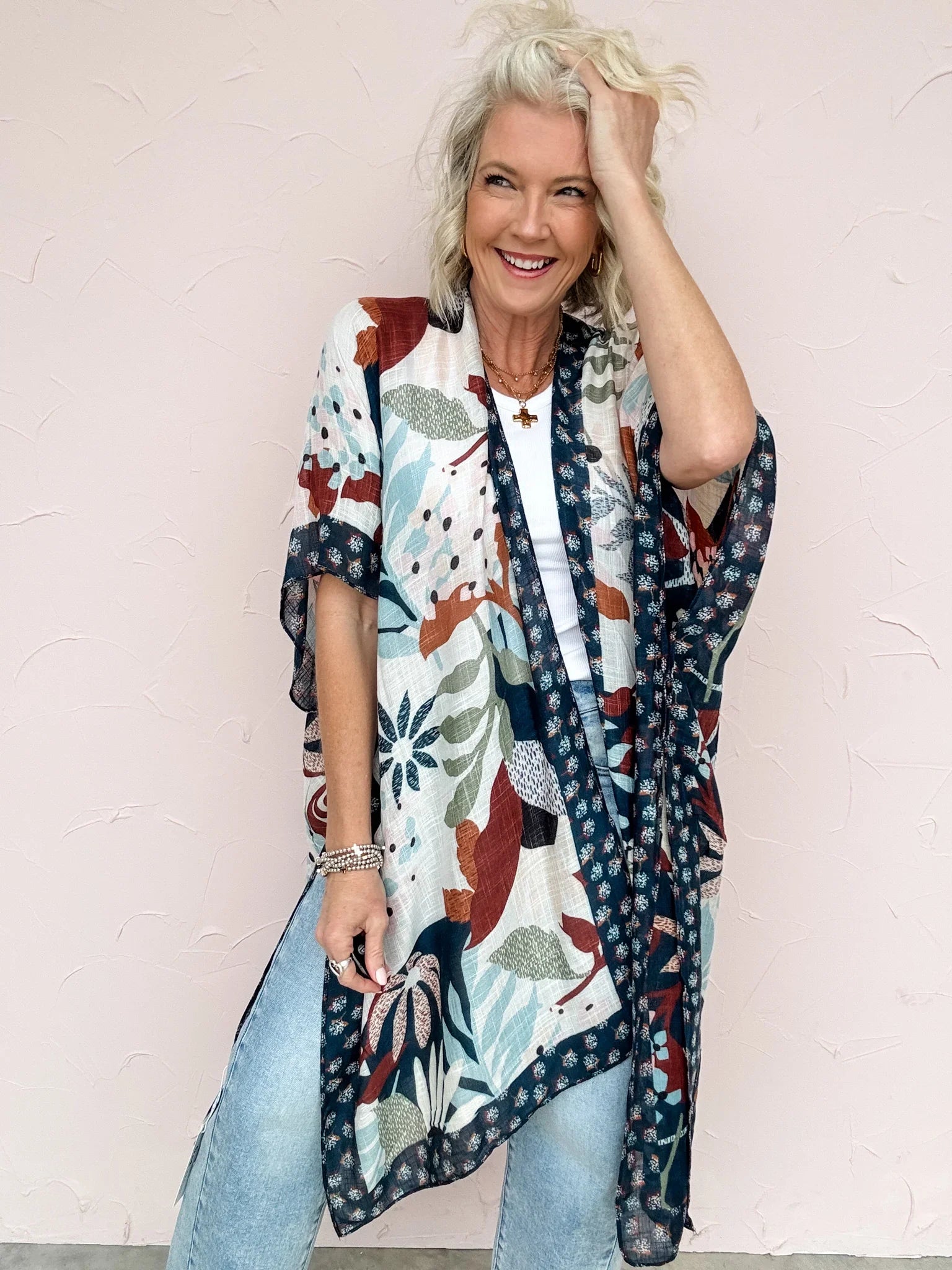 Canyon Bloom Kimono