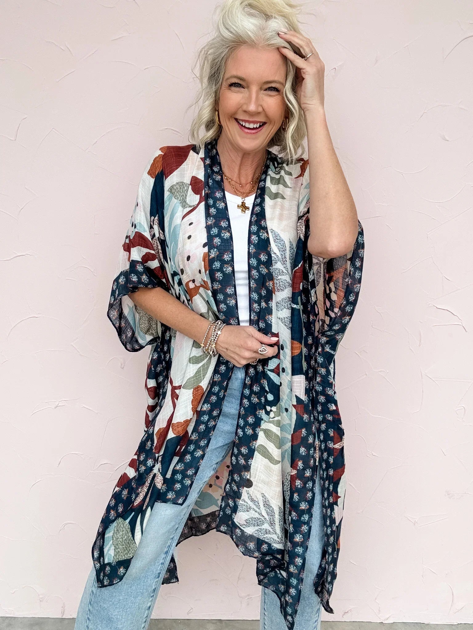 Canyon Bloom Kimono