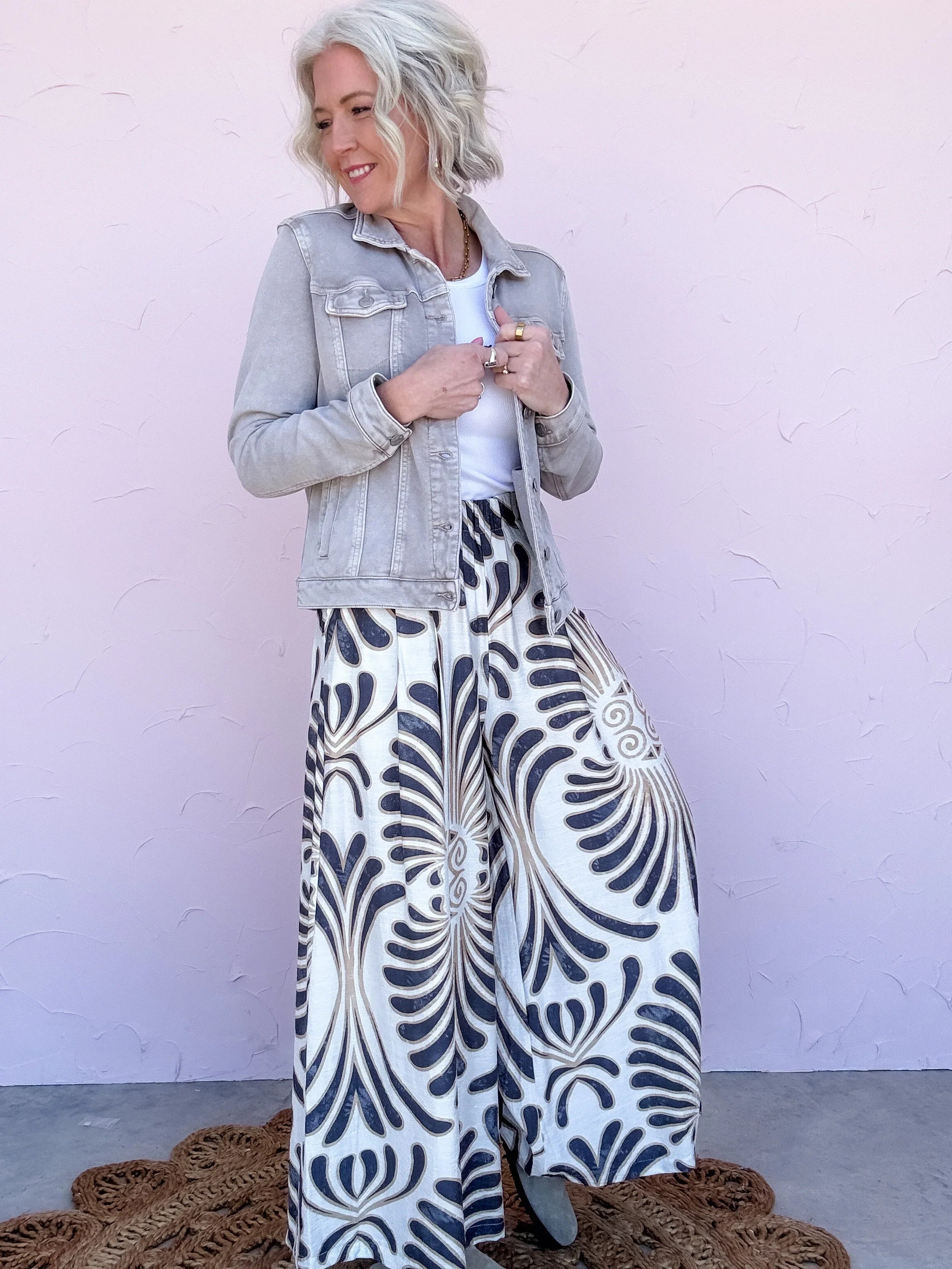 Natural Rhythm Wide Leg Pants