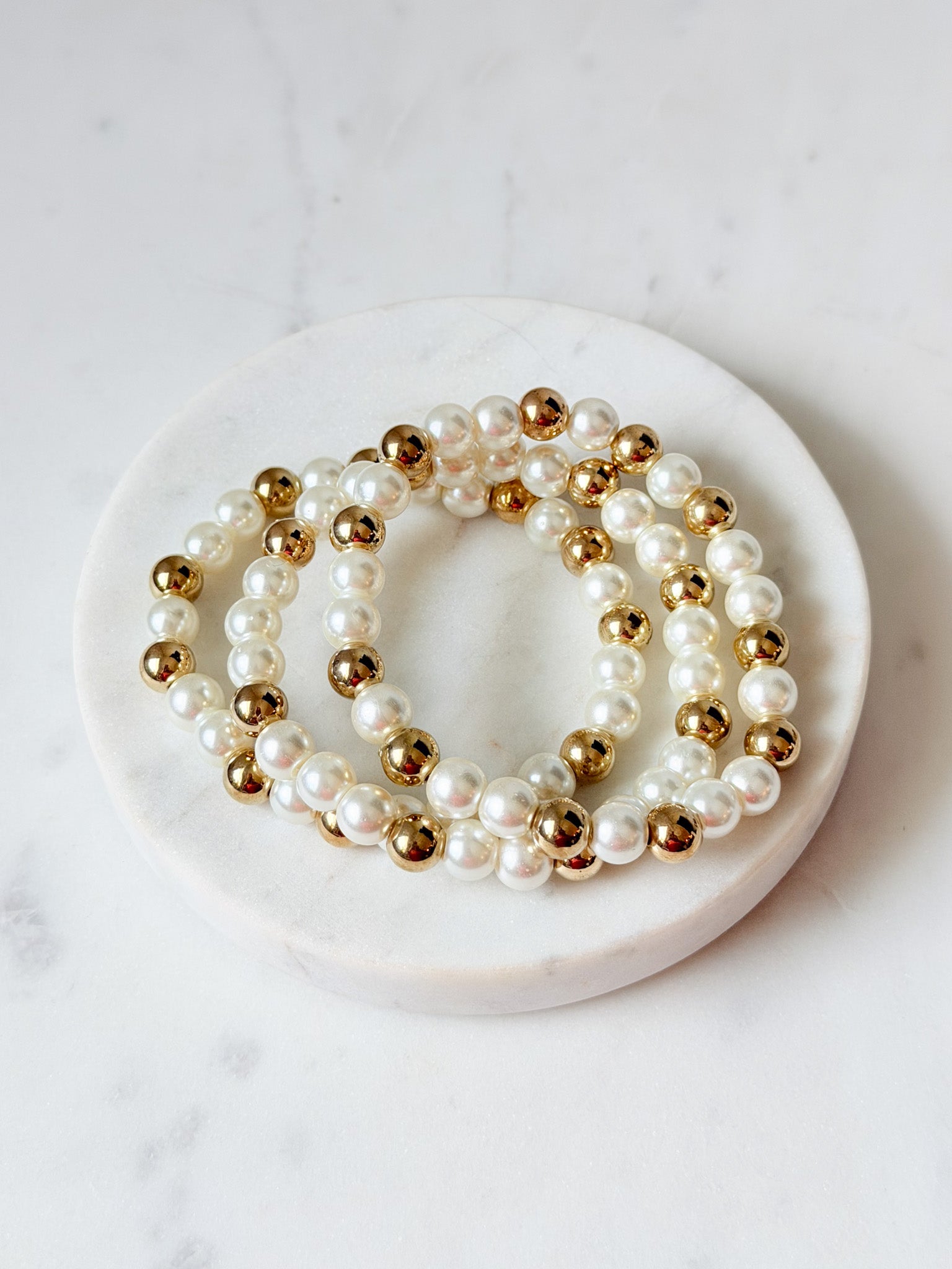 Golden Gathering Bracelet Set