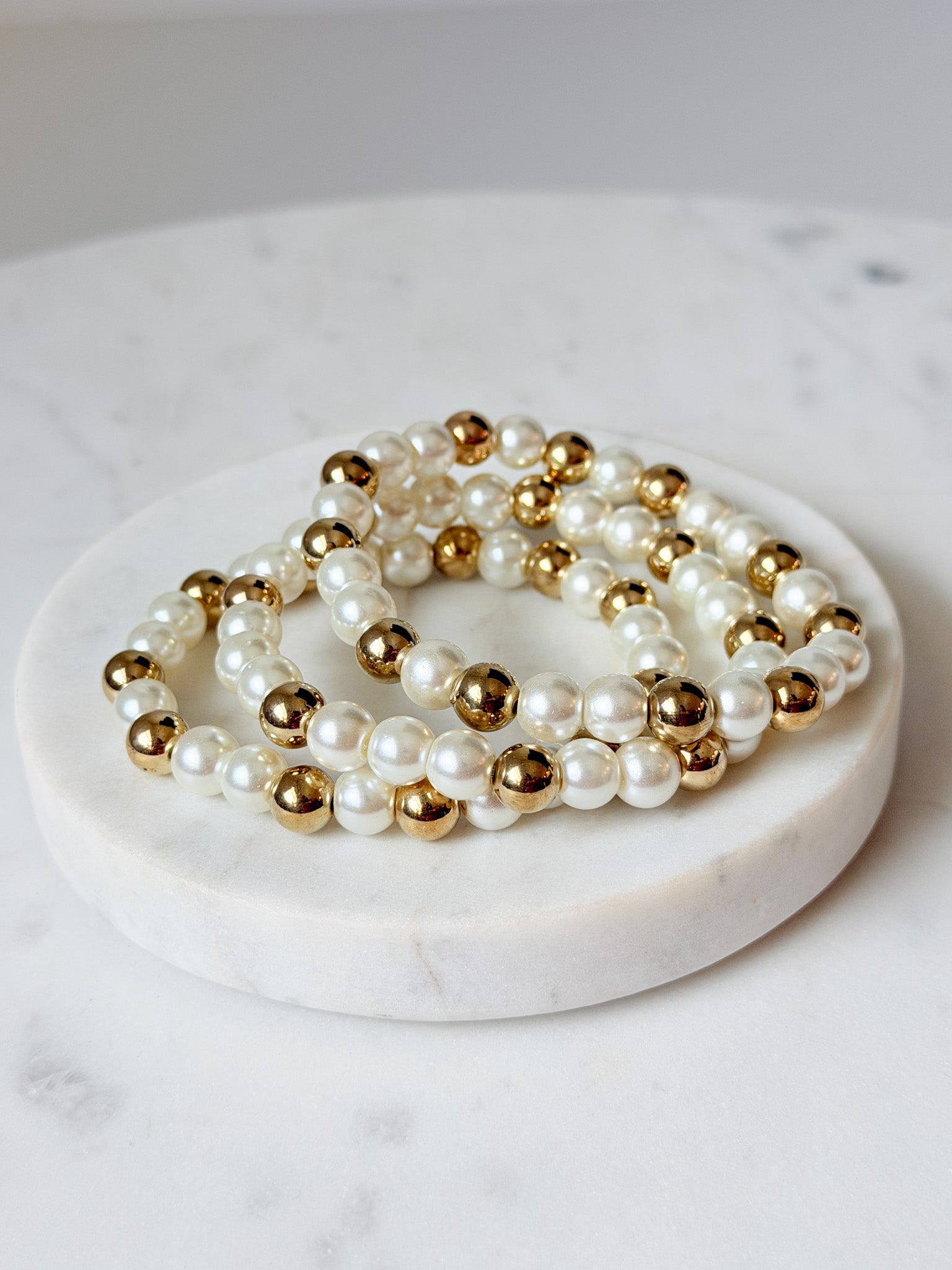 Golden Gathering Bracelet Set