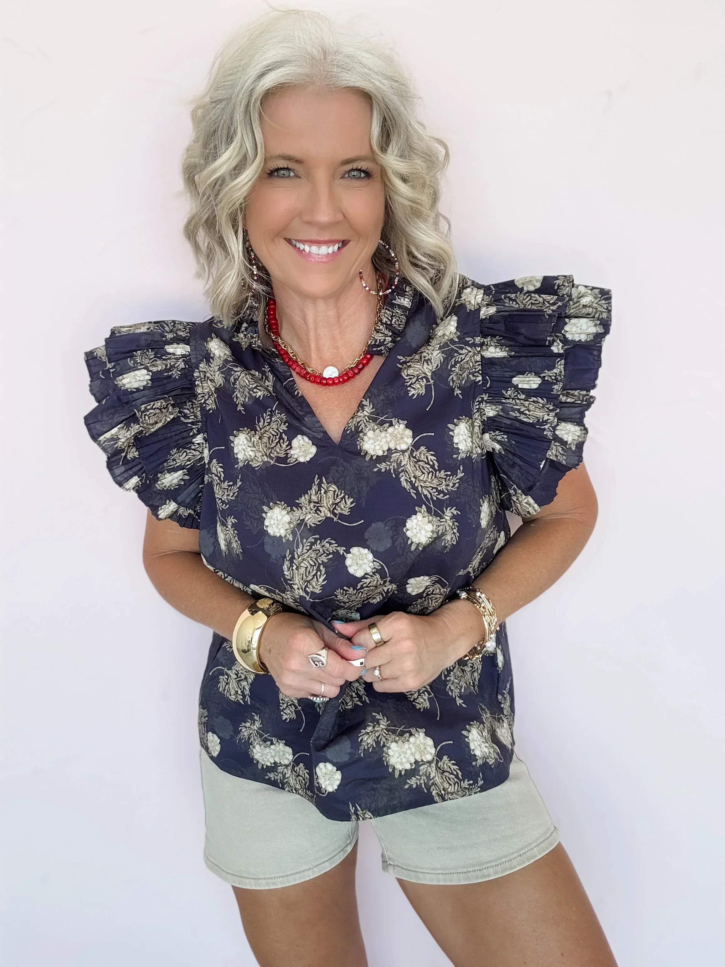 Pearl Goals Chain Necklace