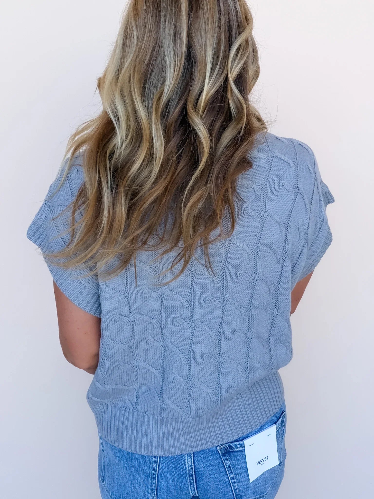 Knit Pick Top | Gray