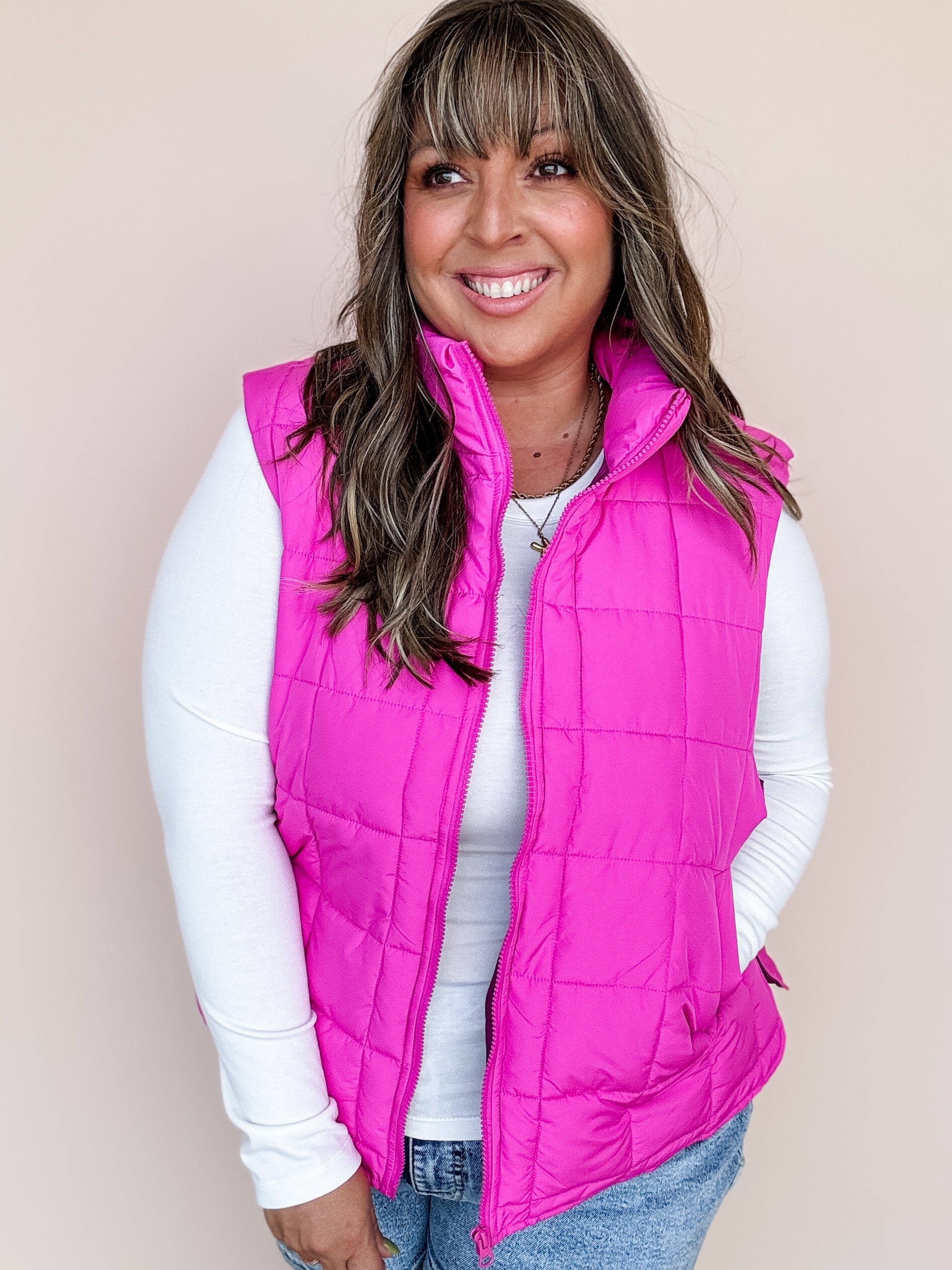 Radiant Rose Vest