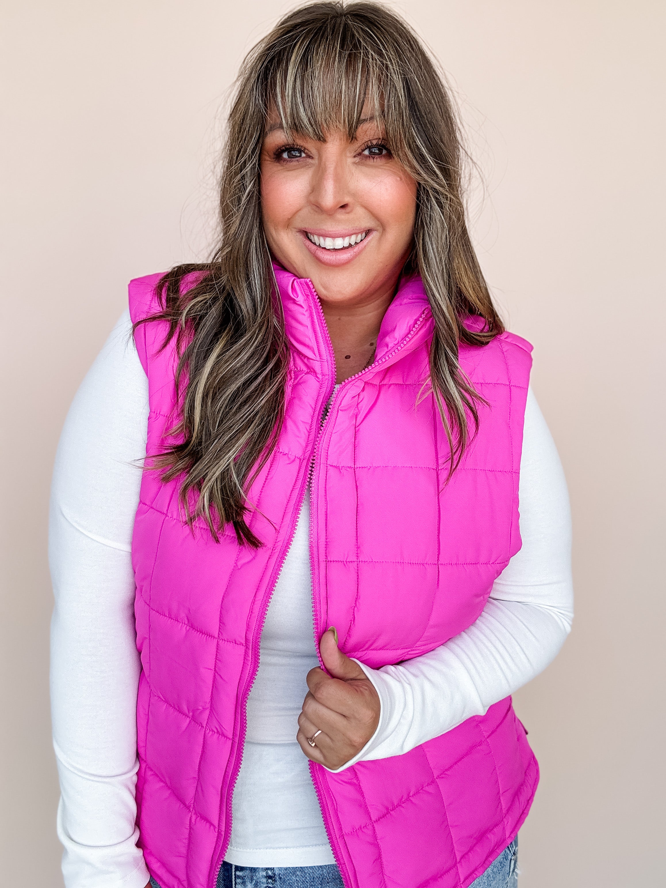 Radiant Rose Vest