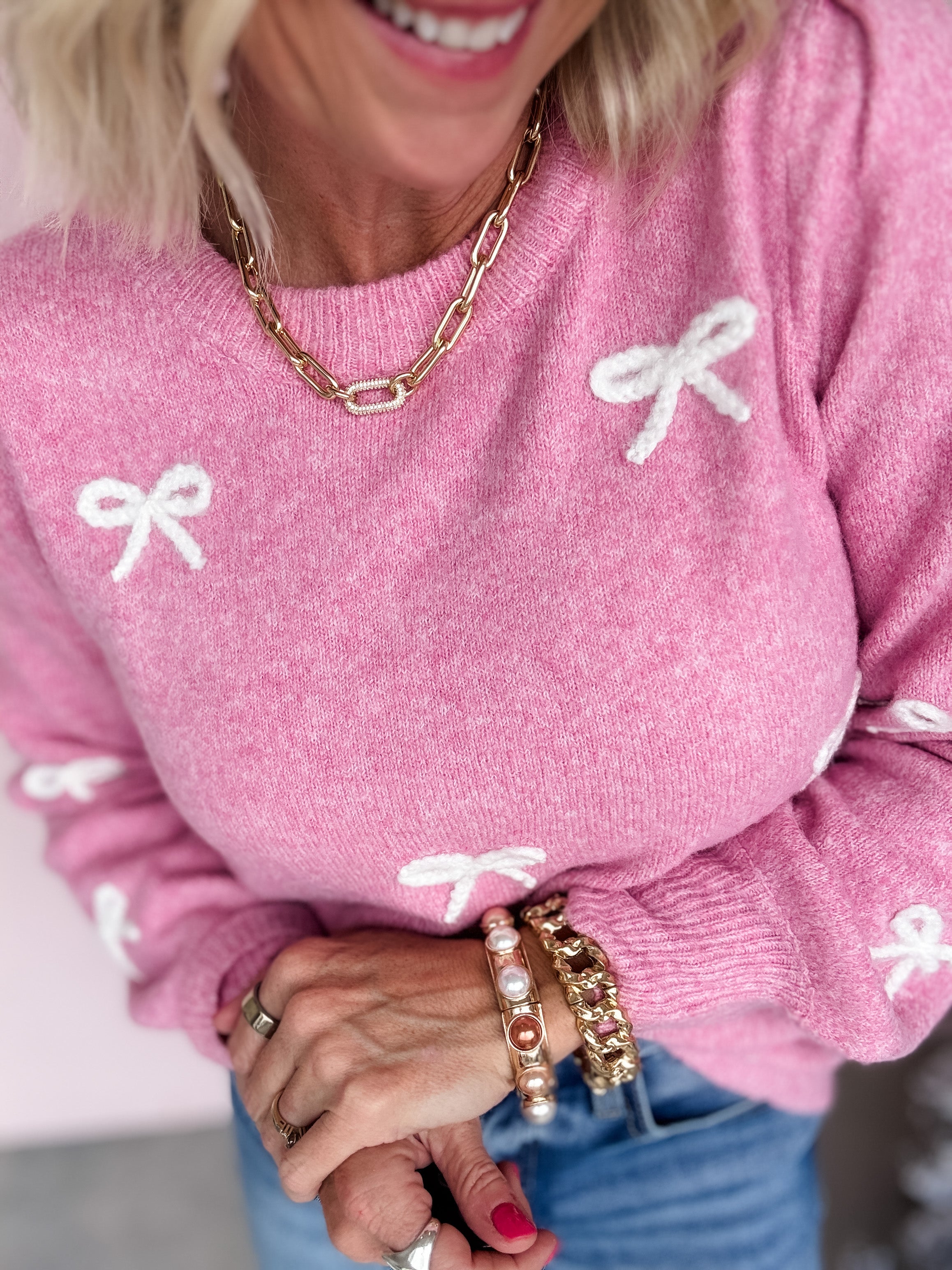 Pretty Little Bow Sweater