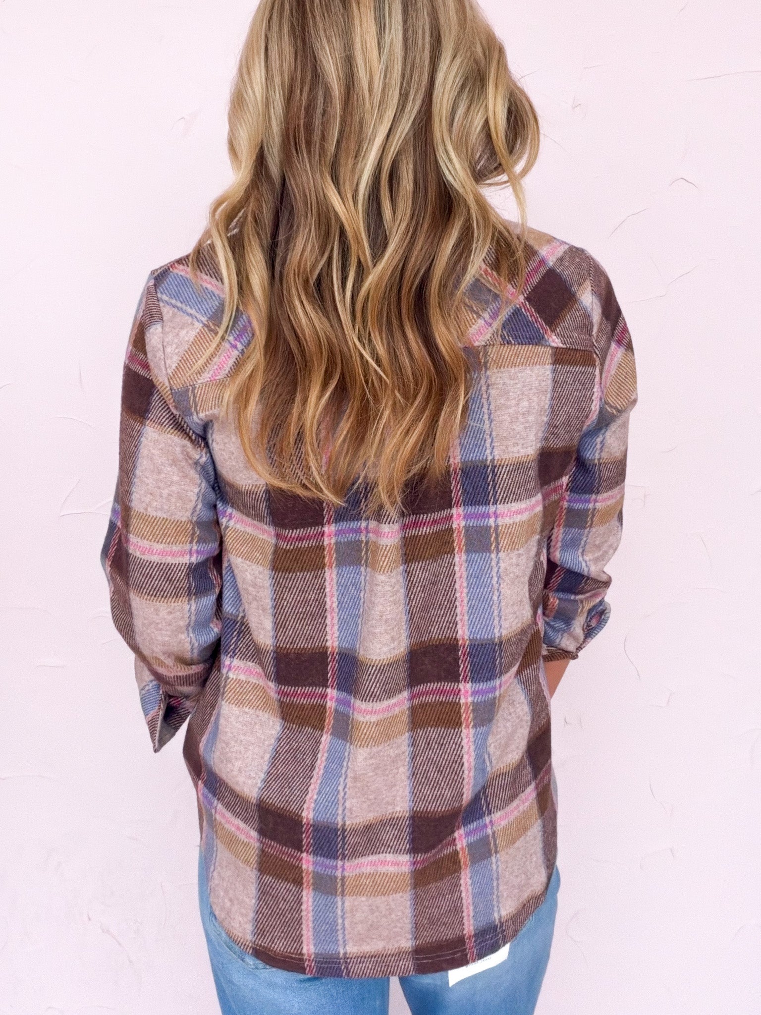 Plaid About You Top