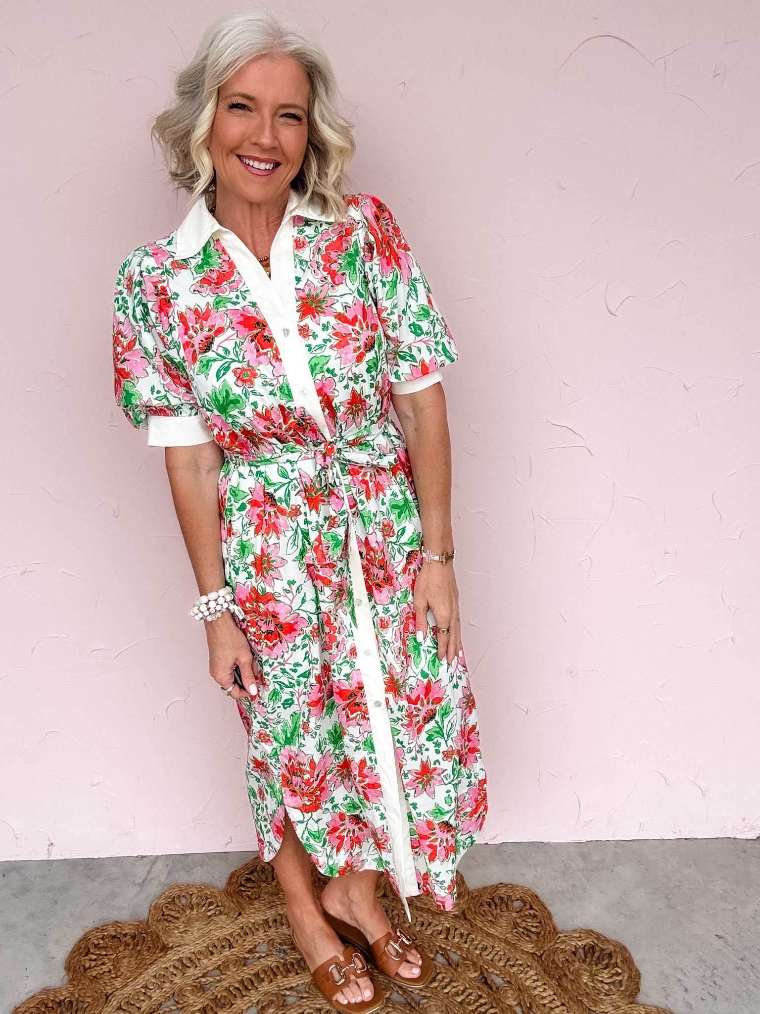Flower Market Afternoon Dress
