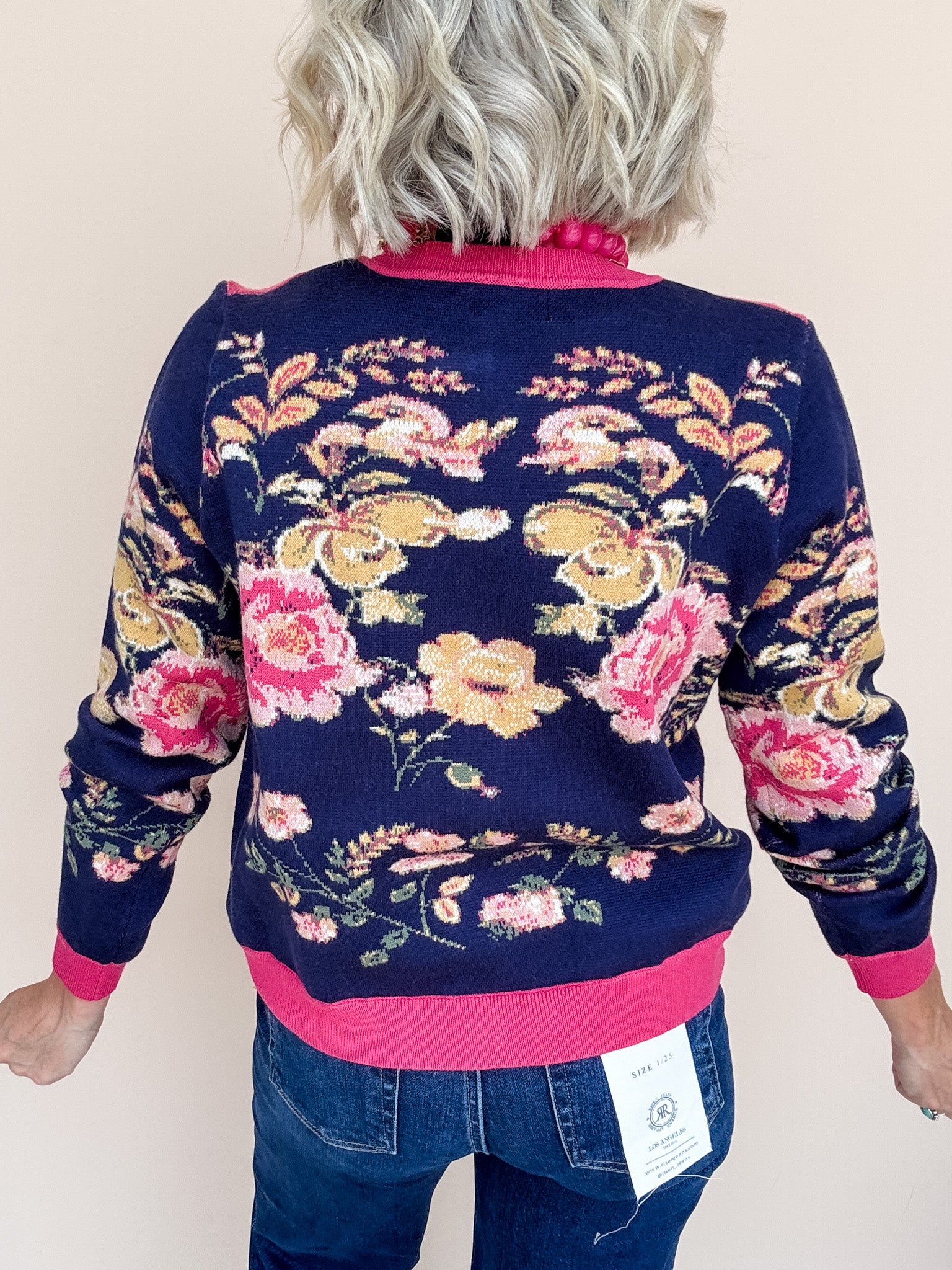 Floral Folk Cardigan
