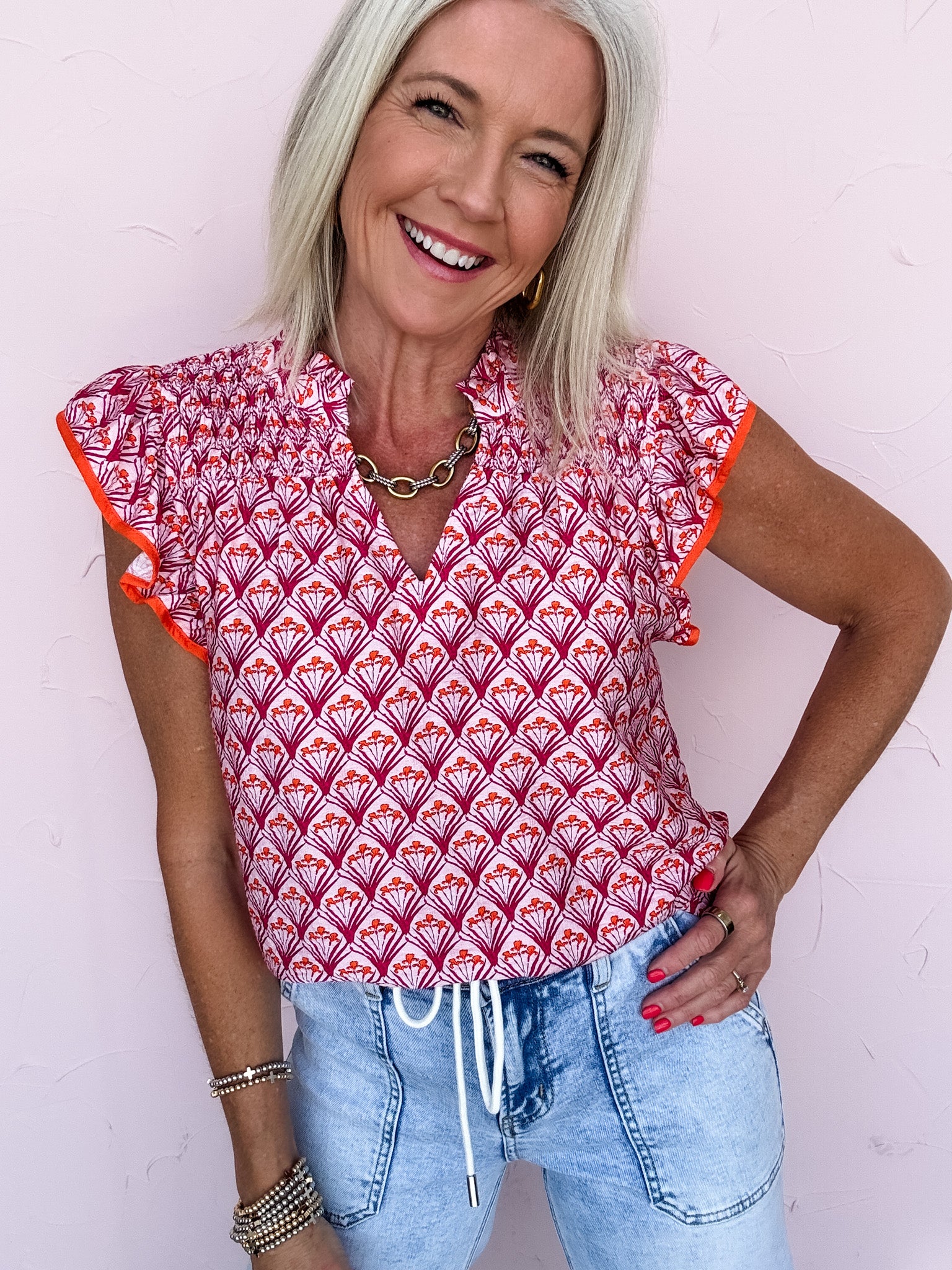 Petal Confetti Top