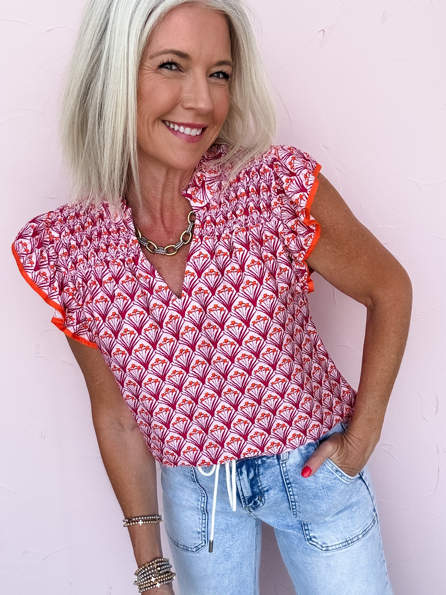 Petal Confetti Top