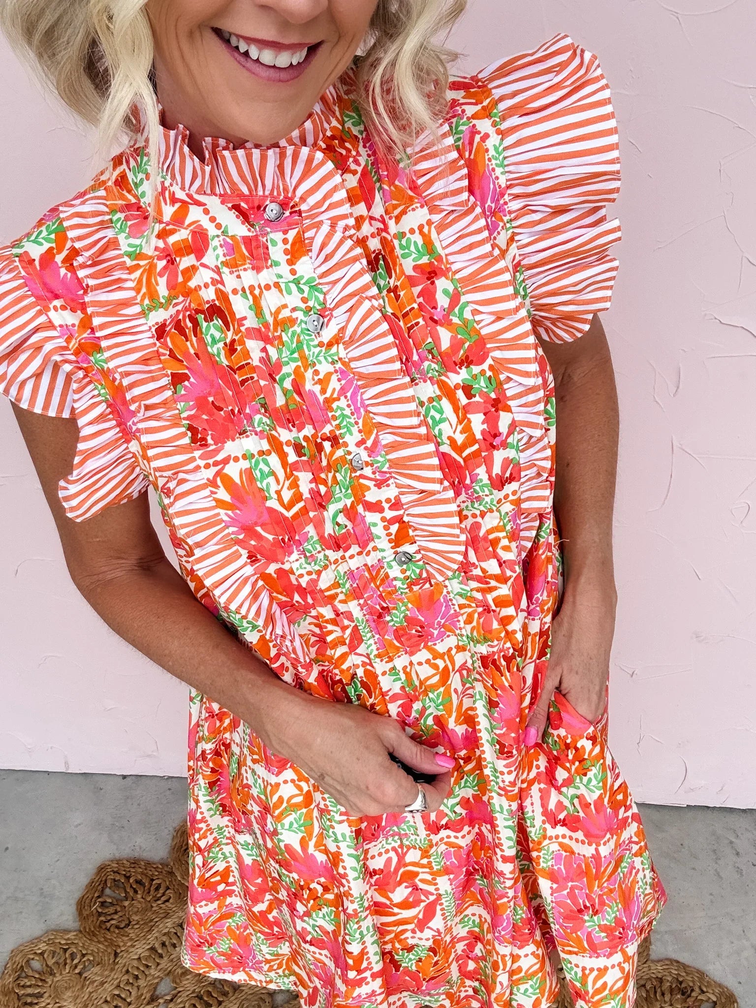 Palm Parade Dress