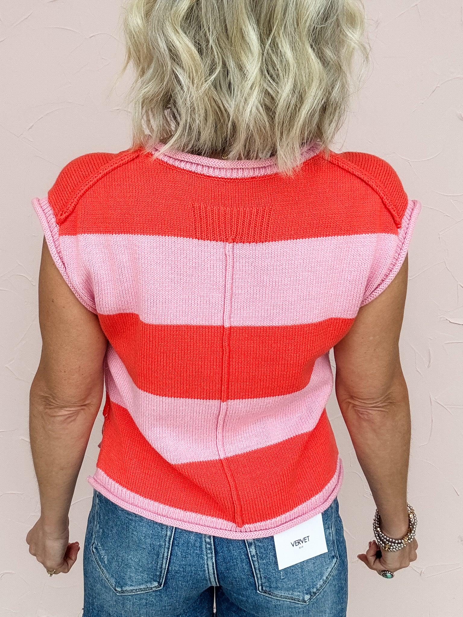 Simple Joys Stripe Knit Top
