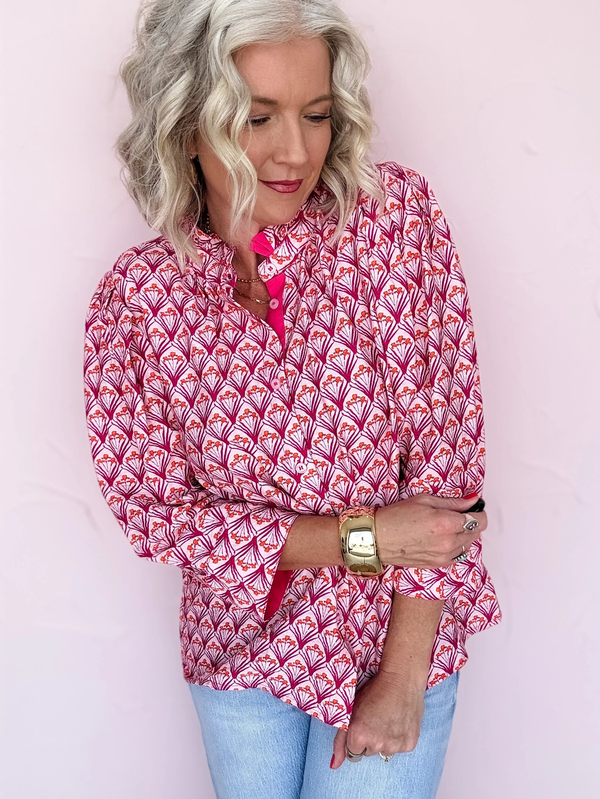 Season Finale Floral Top