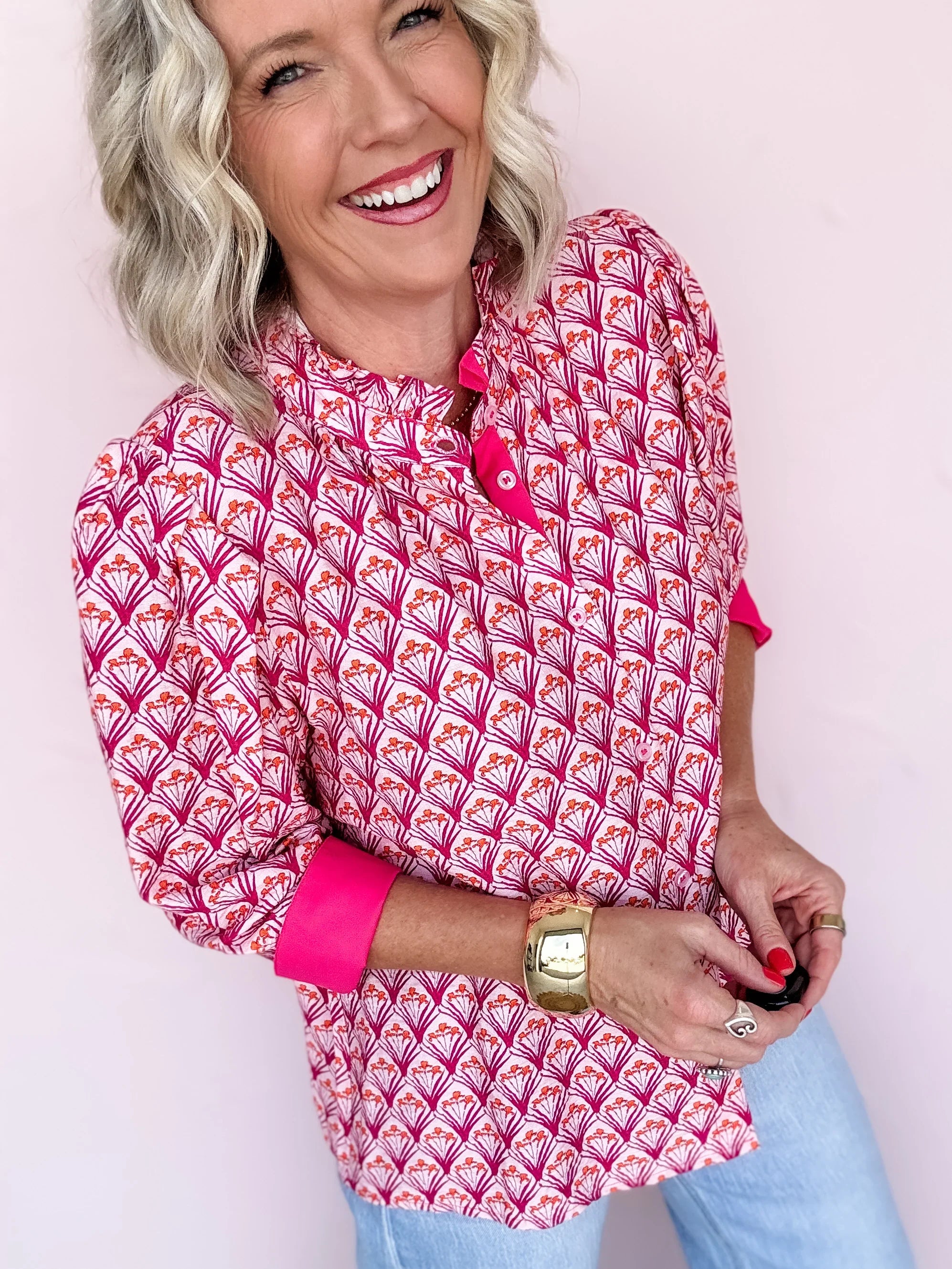 Season Finale Floral Top