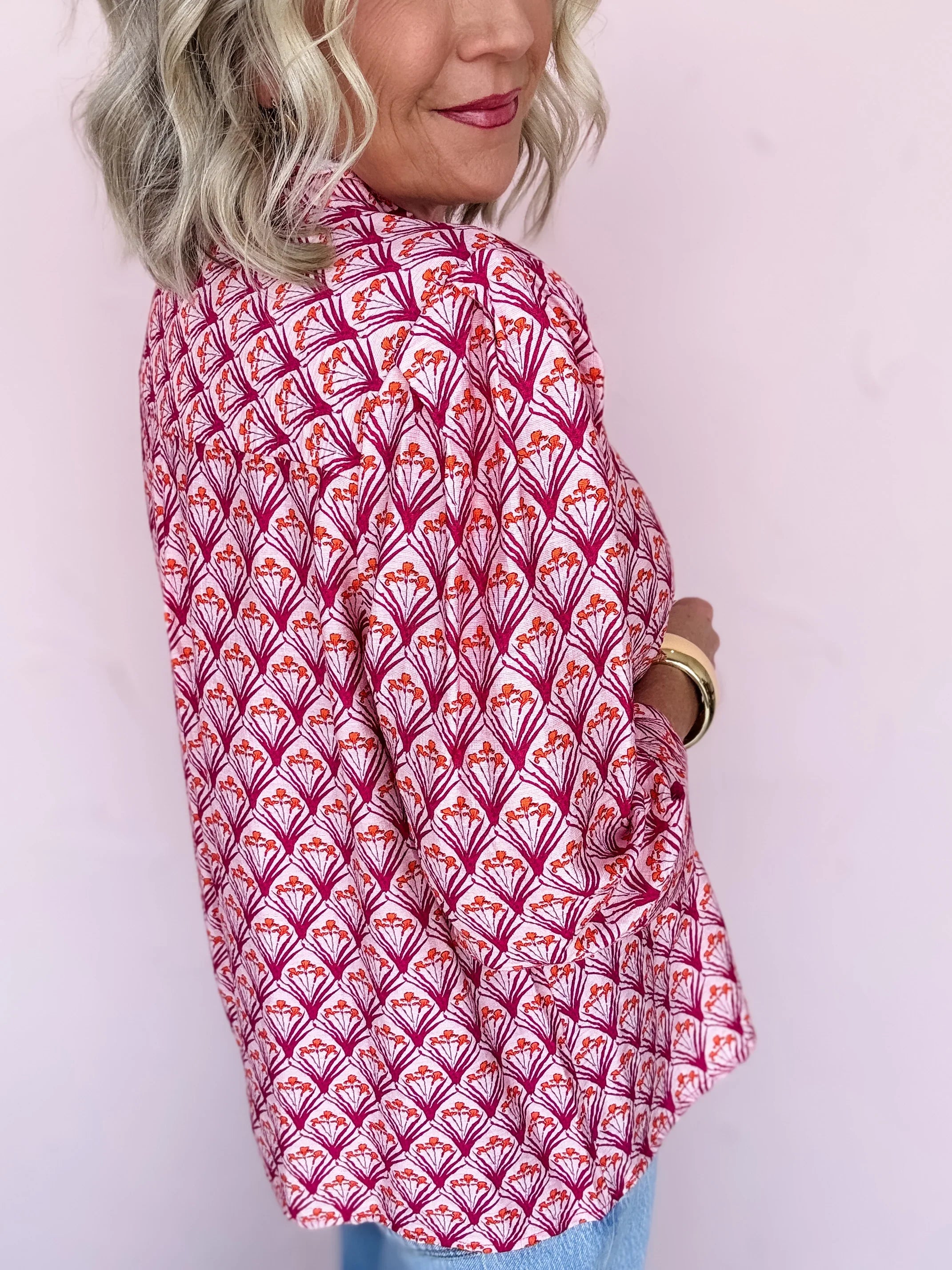 Season Finale Floral Top